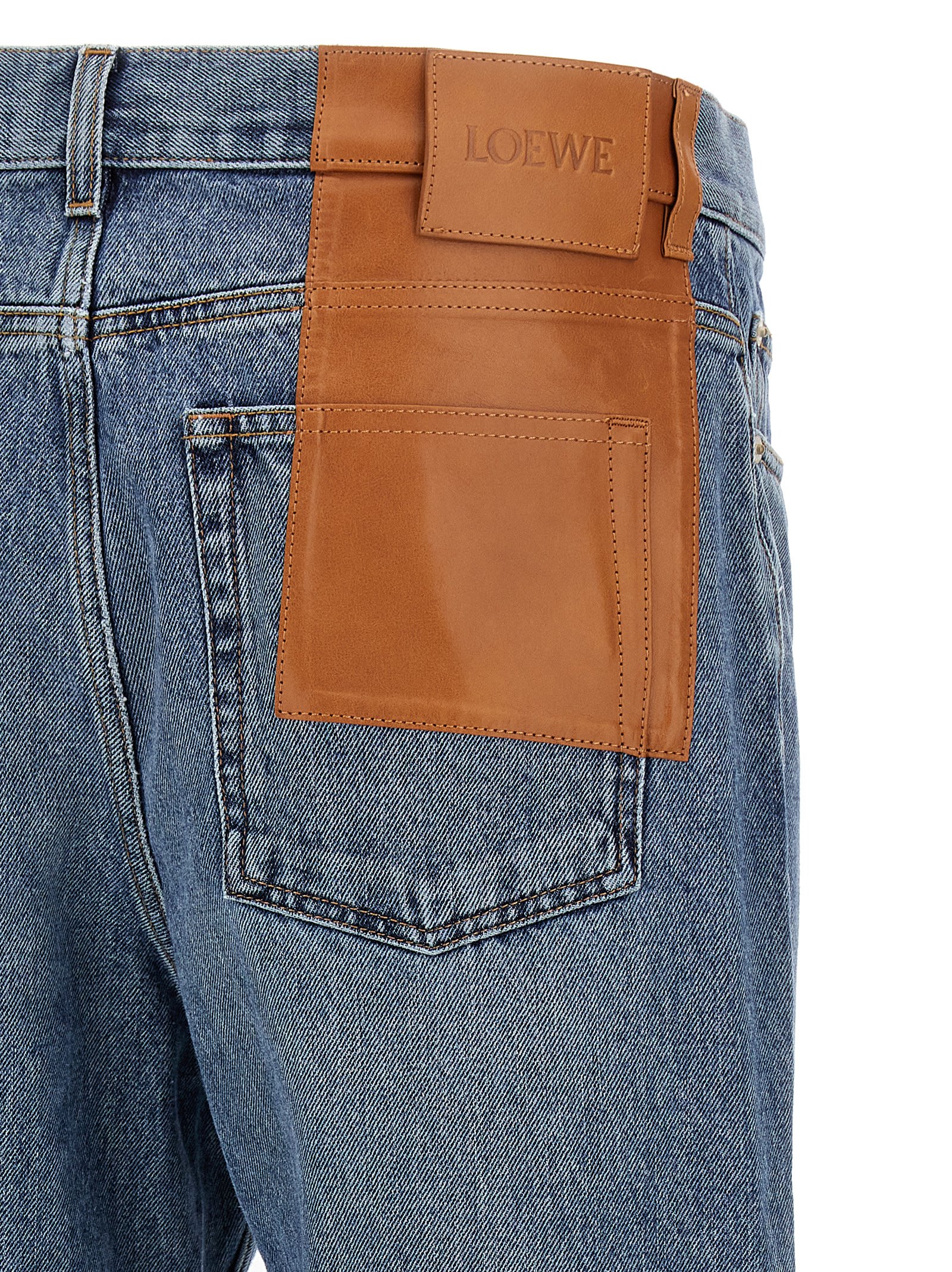 Leather carré jeans H526Y04WFA5100 (LOEWE / ジーンズ ) | LOEWE (ロエベ)(3)