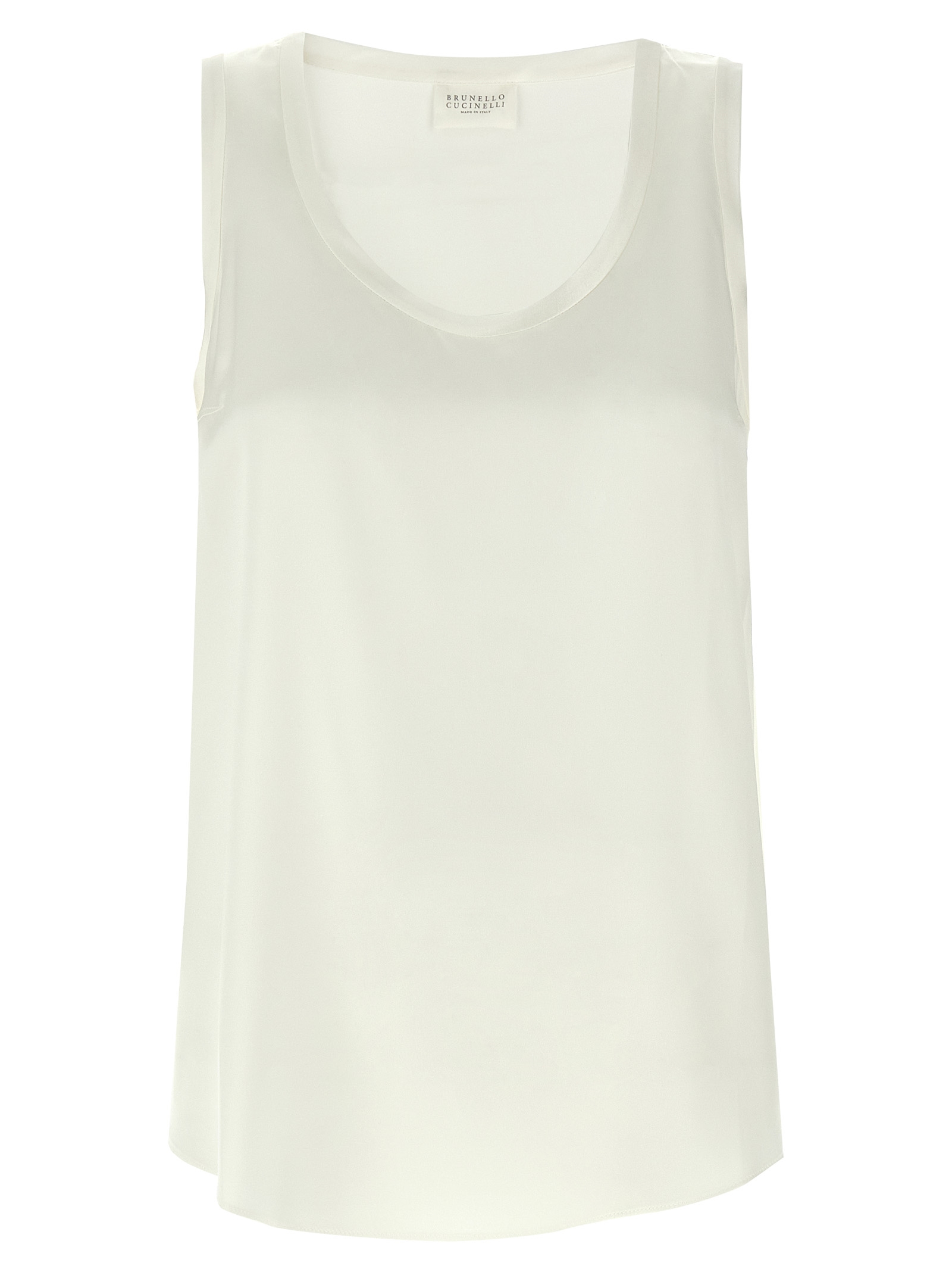 Silk top M0C59E0600C159 (Brunello Cucinelli / タンクトップ・キャミソール ) | Brunello Cucinelli (ブルネロ・クチネリ)
