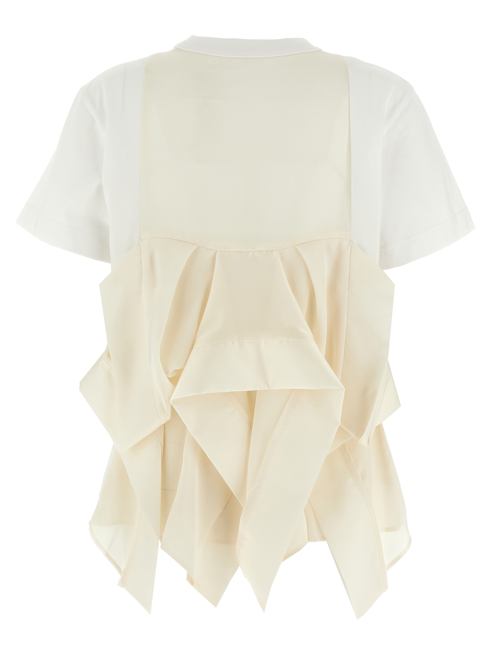 Tシャツ・カットソー sacai SS25 Flounced T-shirt (2507915 101) Flounced T-shirt (sacai/Tシャツ・カットソー) | sacai(サカイ
