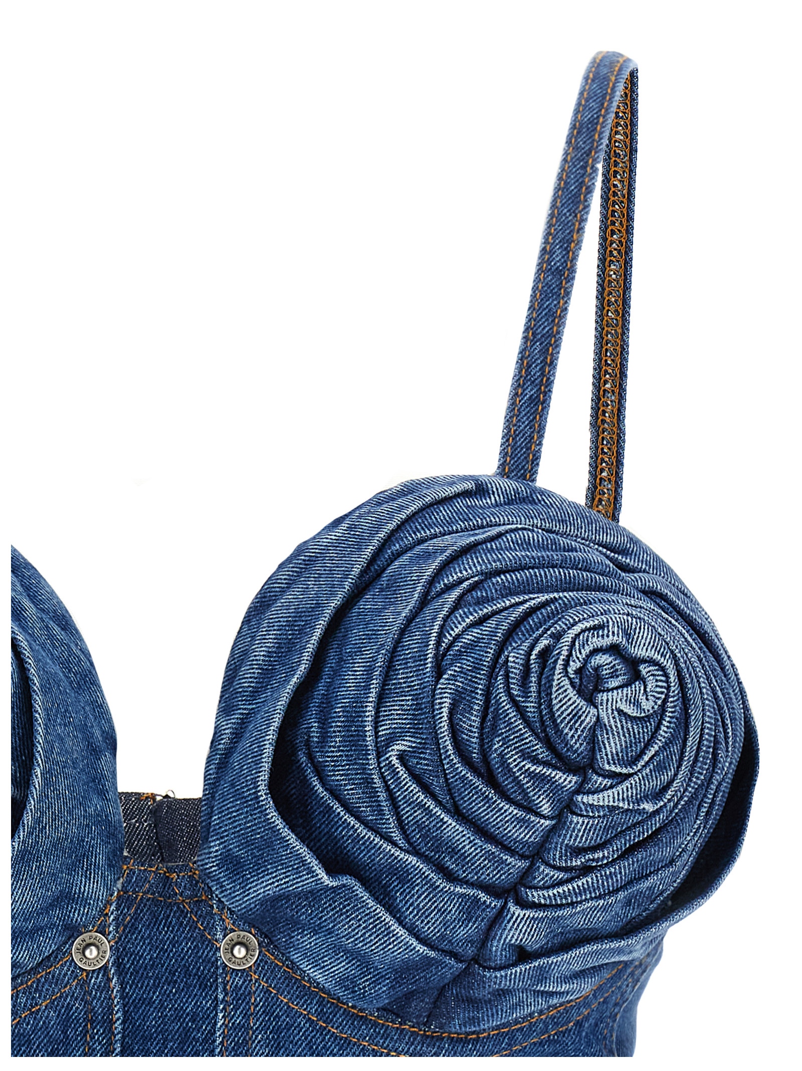 Denim top 2534FSG047BD01357 (Jean Paul GAULTIER / タンクトップ・キャミソール ) | Jean Paul GAULTIER (ジャンポール ゴルチエ)(2)