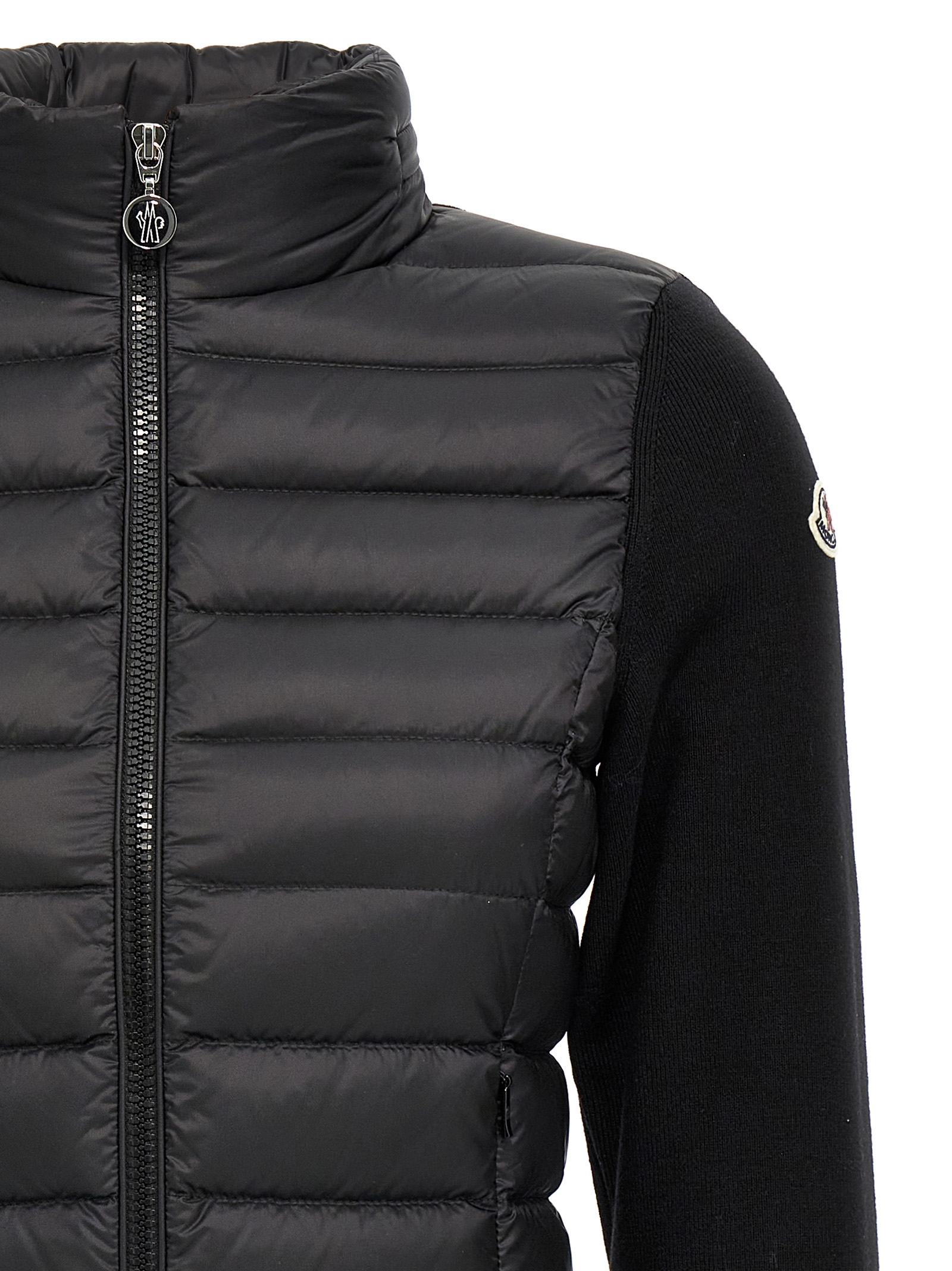 Two-material cardigan K10939B00006M1122999 (Moncler / ニット・セーター・カーディガン ) | Moncler (モンクレール)(2)