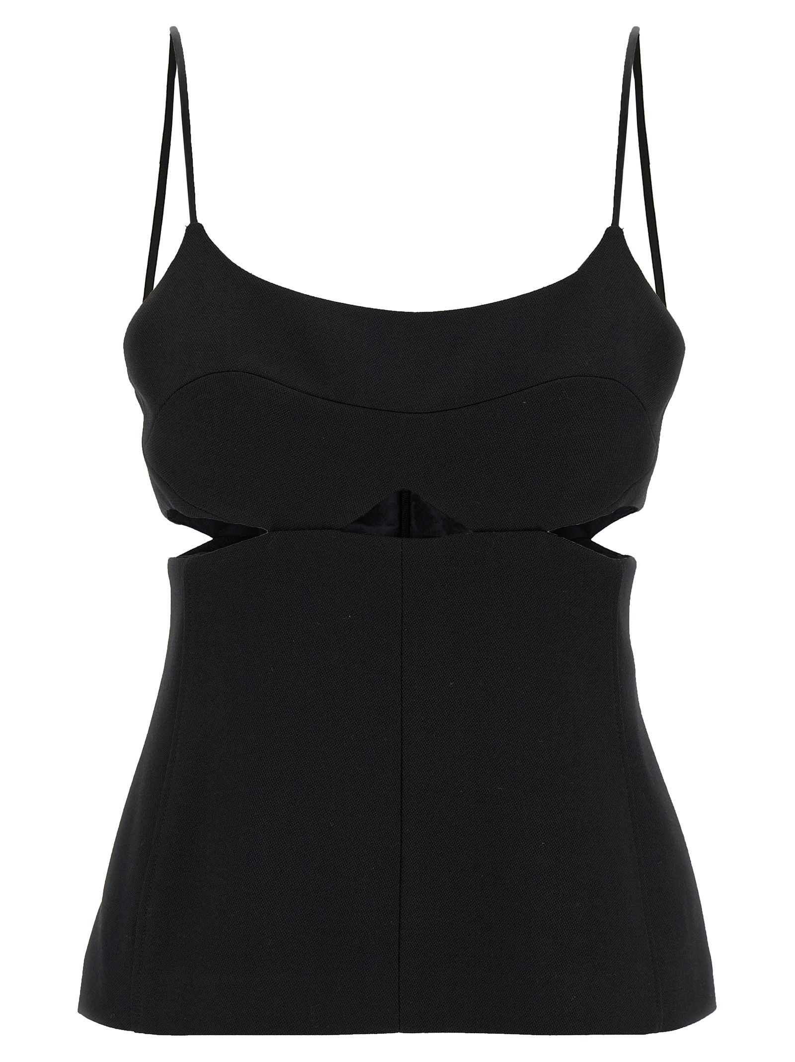 'Cut-Out Cami' top 1125WTP006159ABLACK (VICTORIA BECKHAM / タンクトップ・キャミソール ) | VICTORIA BECKHAM (ヴィクトリア ベッカム)