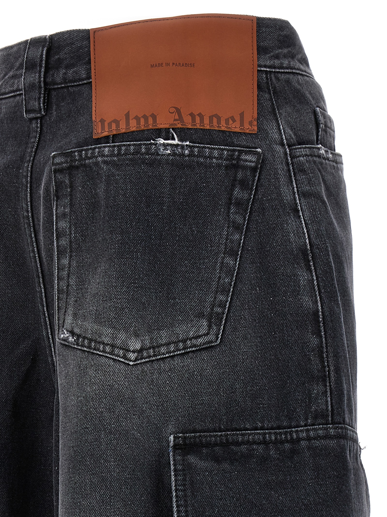 'Parachute' jeans PWYB030F23DEN00210601060 (Palm Angels / ジーンズ ) | Palm Angels (パームエンジェルス)(3)