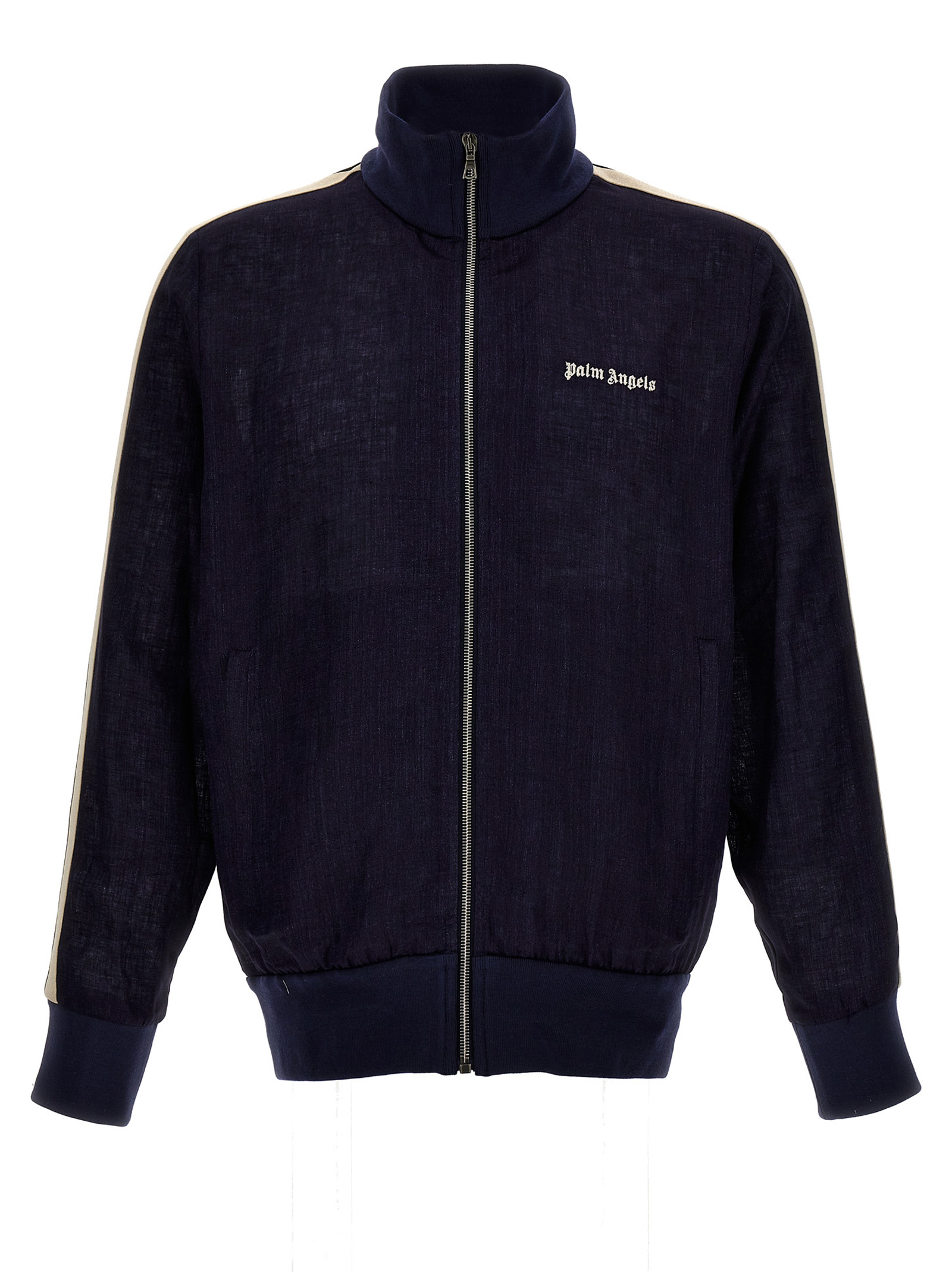 'Classic Logo Linen Track' sweatshirt PMBD072S24FAB00146034603 (Palm Angels / スウェット・フーディー ) | Palm Angels (パームエンジェルス)