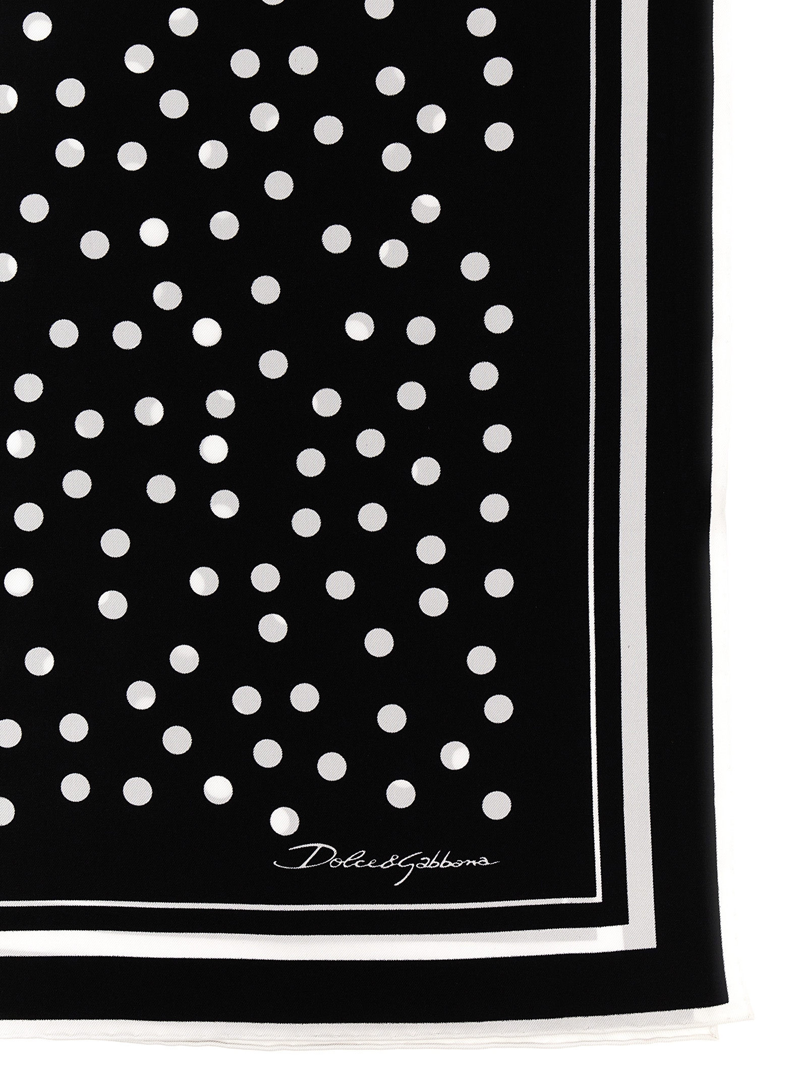 Polka dot scarf FN090RGDCFXHNBEW (Dolce & Gabbana / スカーフ・マフラー ) | Dolce & Gabbana (ドルチェガッバーナ)(1)