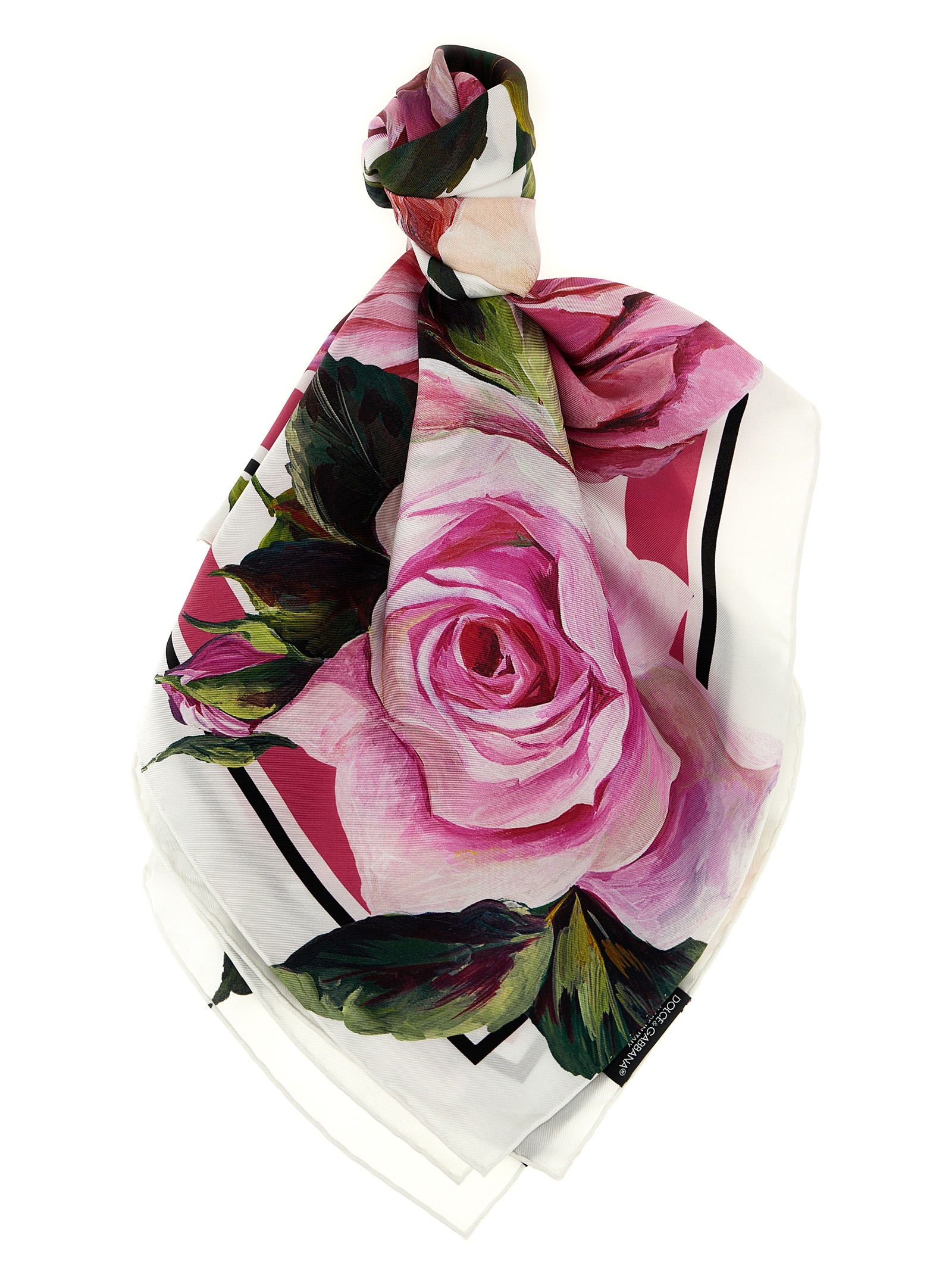 Silk scarf FN090RGDCUHHH5IG (Dolce & Gabbana / スカーフ・マフラー ) | Dolce & Gabbana (ドルチェガッバーナ)