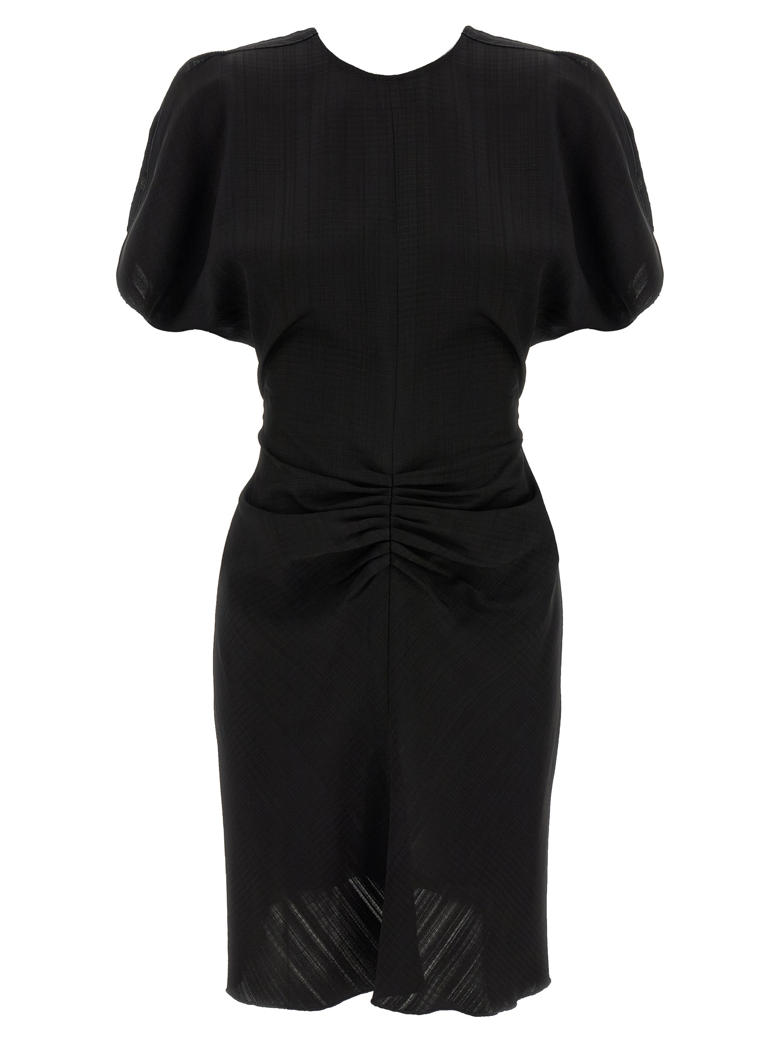 'Gathered Waist Mini' dress 1424WDR006087ABLACK (VICTORIA BECKHAM / ワンピース・ドレス・オールインワン ) | VICTORIA BECKHAM (ヴィクトリア ベッカム)