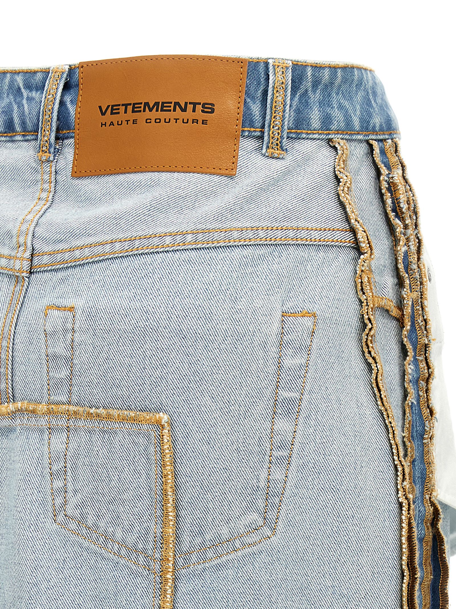 'Inside-Out' skirt WA65SK870NLIGHTBLUE (VETEMENTS / スカート ) | VETEMENTS (ヴェトモン)(3)