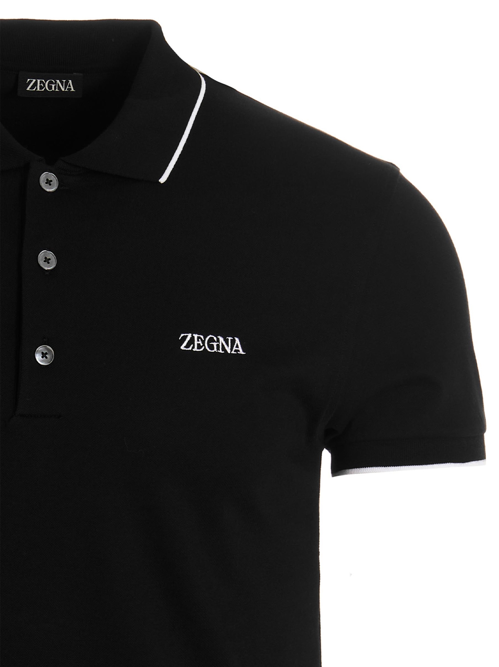 Embroidered logo polo shirt E7358A5B746K09 (ZEGNA / ポロシャツ ) | ZEGNA (ゼニア)(2)