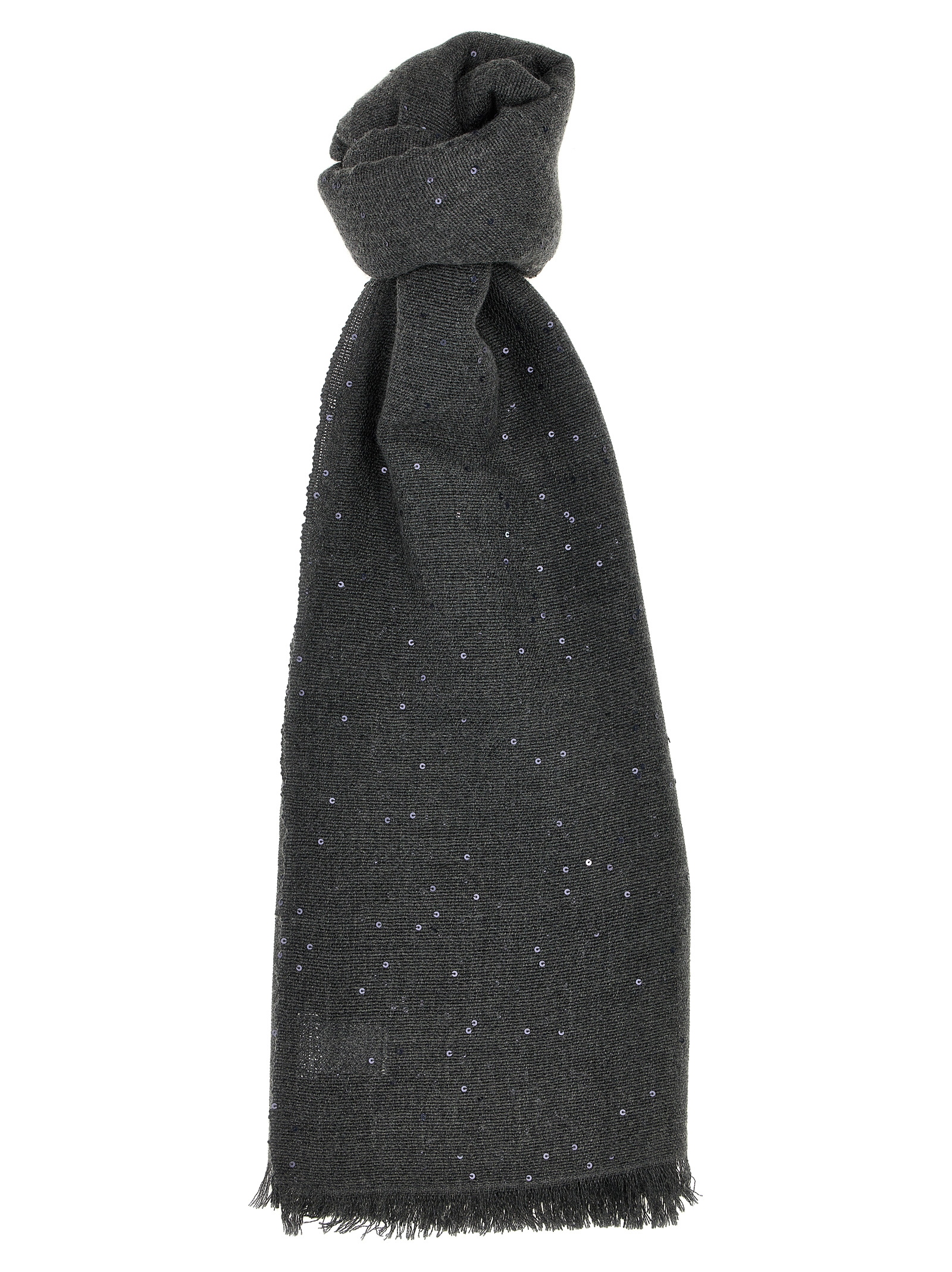 Sequin scarf MSC915029CJ079 (Brunello Cucinelli / スカーフ・マフラー ) | Brunello Cucinelli (ブルネロ・クチネリ)
