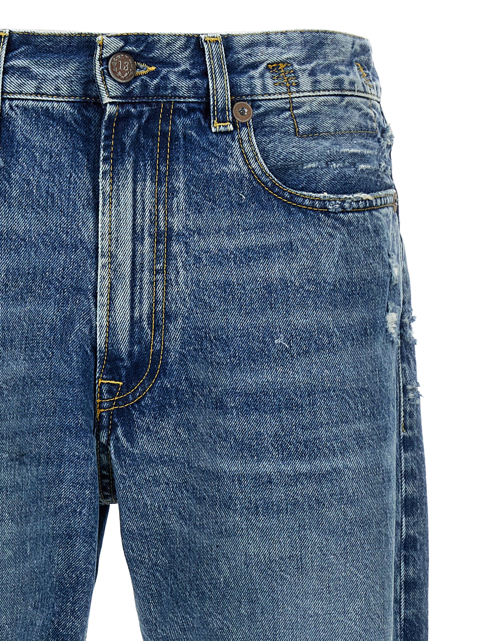 'Boyfriend' jeans R13W5083969BAINWRIPS (R13 / ジーンズ ) | R13 (アールサーティーン)(2)