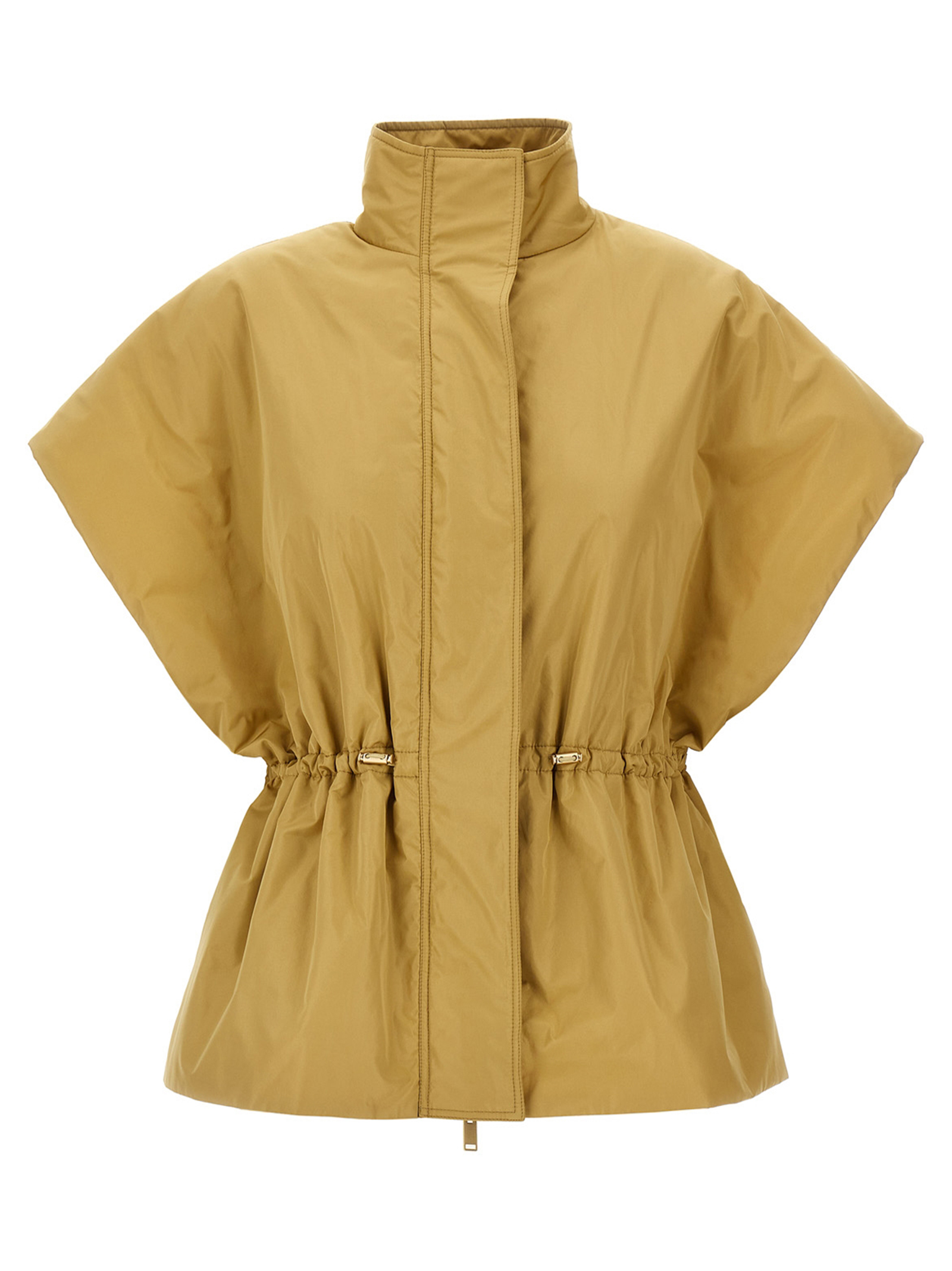 Taffeta cape CTD265F255D260778 (FABIANA FILIPPI / コート・ダウン ) | FABIANA FILIPPI (ファビアナフィリッピ)