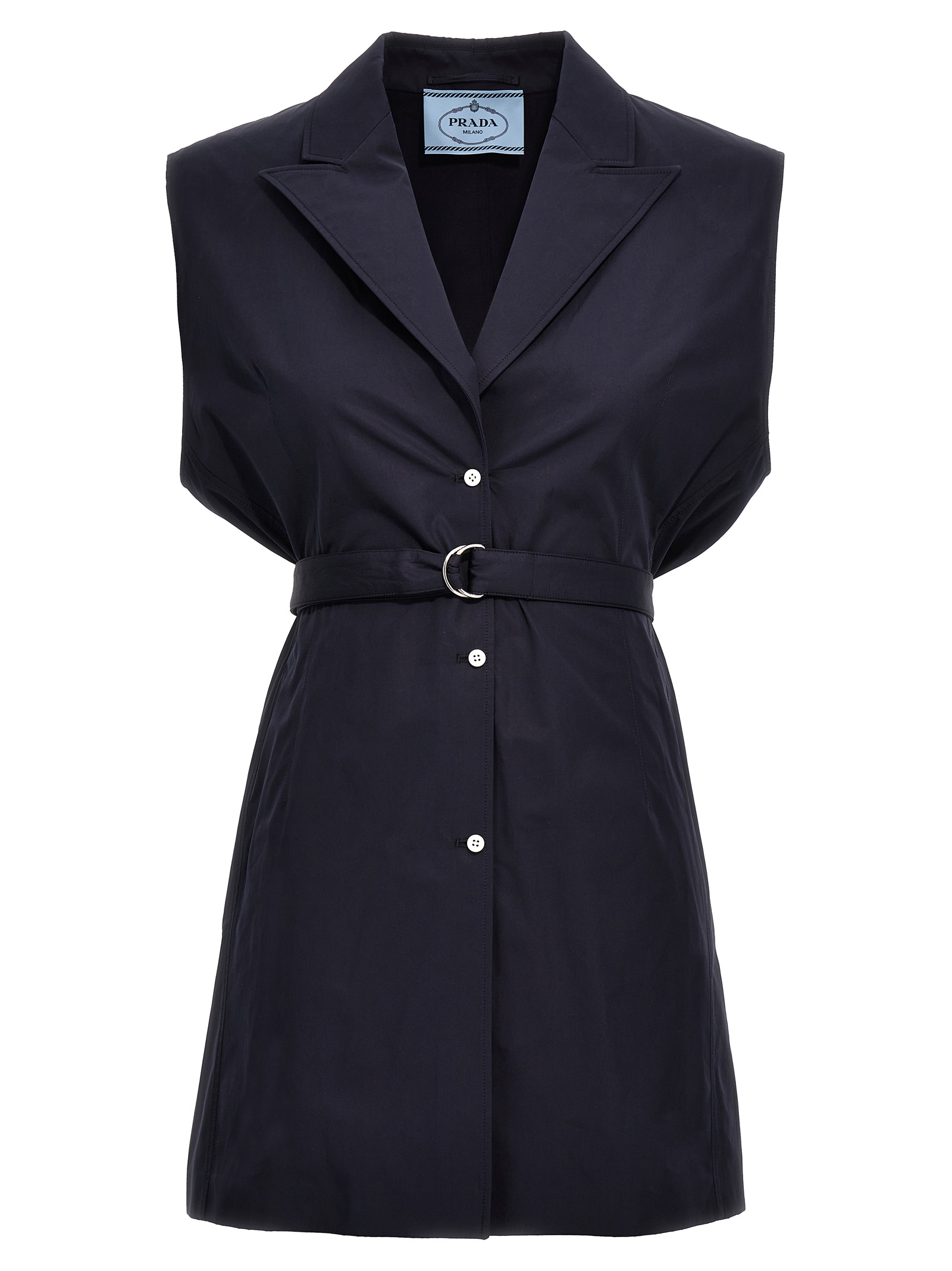 Belt poplin vest P567OHOOO1XV2F0008 (Prada / カジュアルジャケット・ベスト ) | Prada (プラダ)