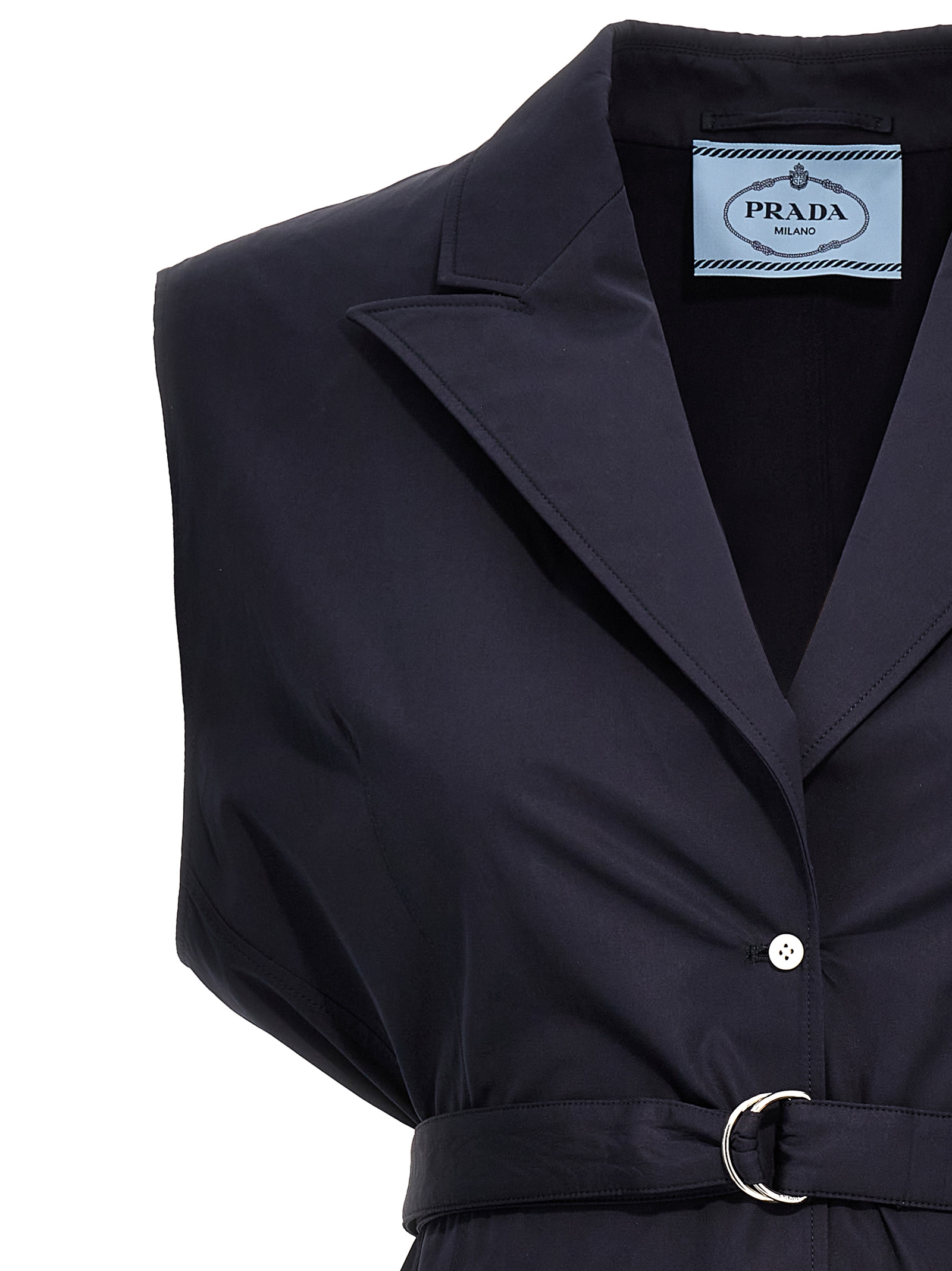 Belt poplin vest P567OHOOO1XV2F0008 (Prada / カジュアルジャケット・ベスト ) | Prada (プラダ)(2)