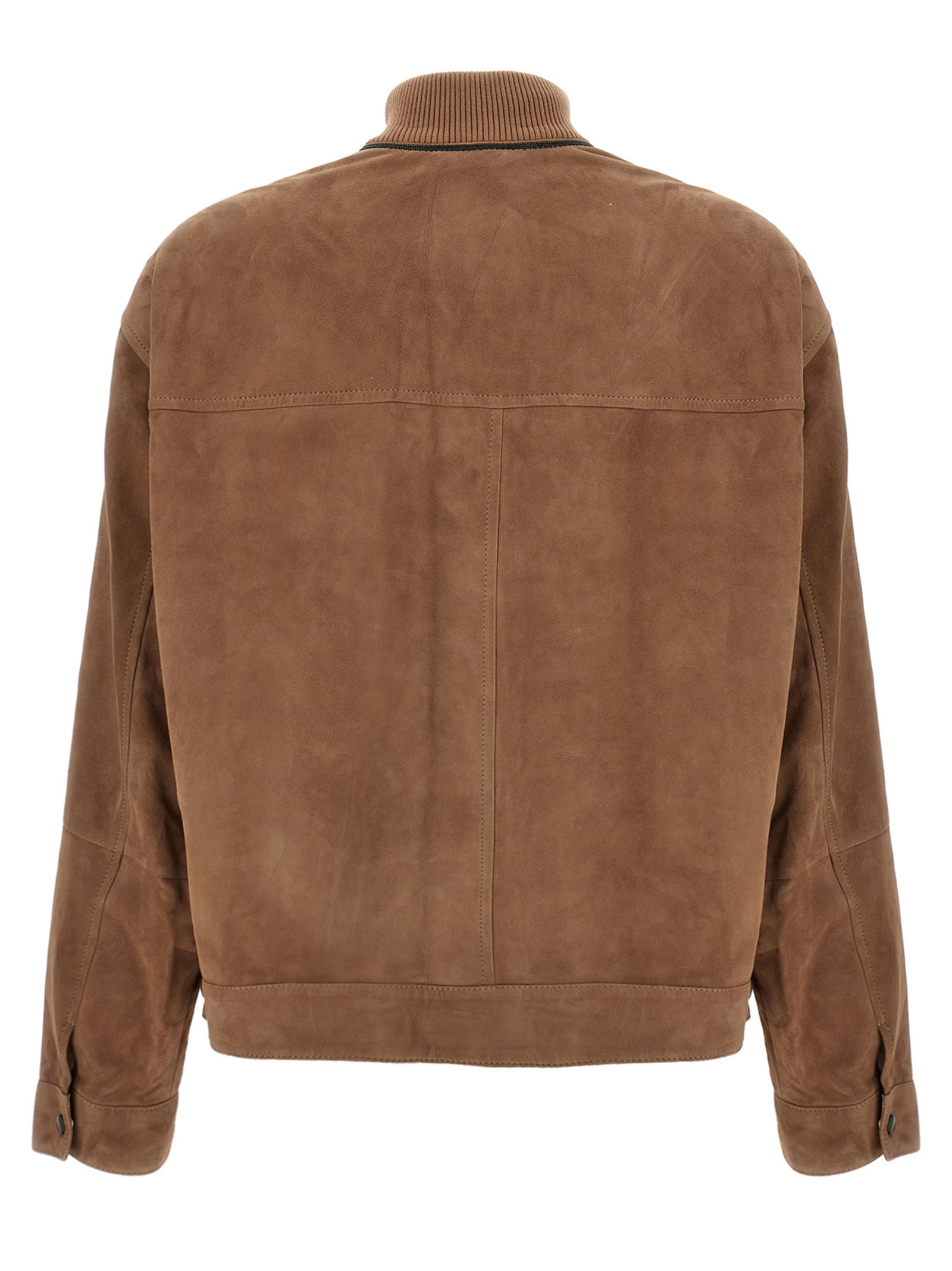 Couture suede jacket MPCAI7882C2867 (Brunello Cucinelli / カジュアルジャケット・ベスト ) | Brunello Cucinelli (ブルネロ・クチネリ)(1)