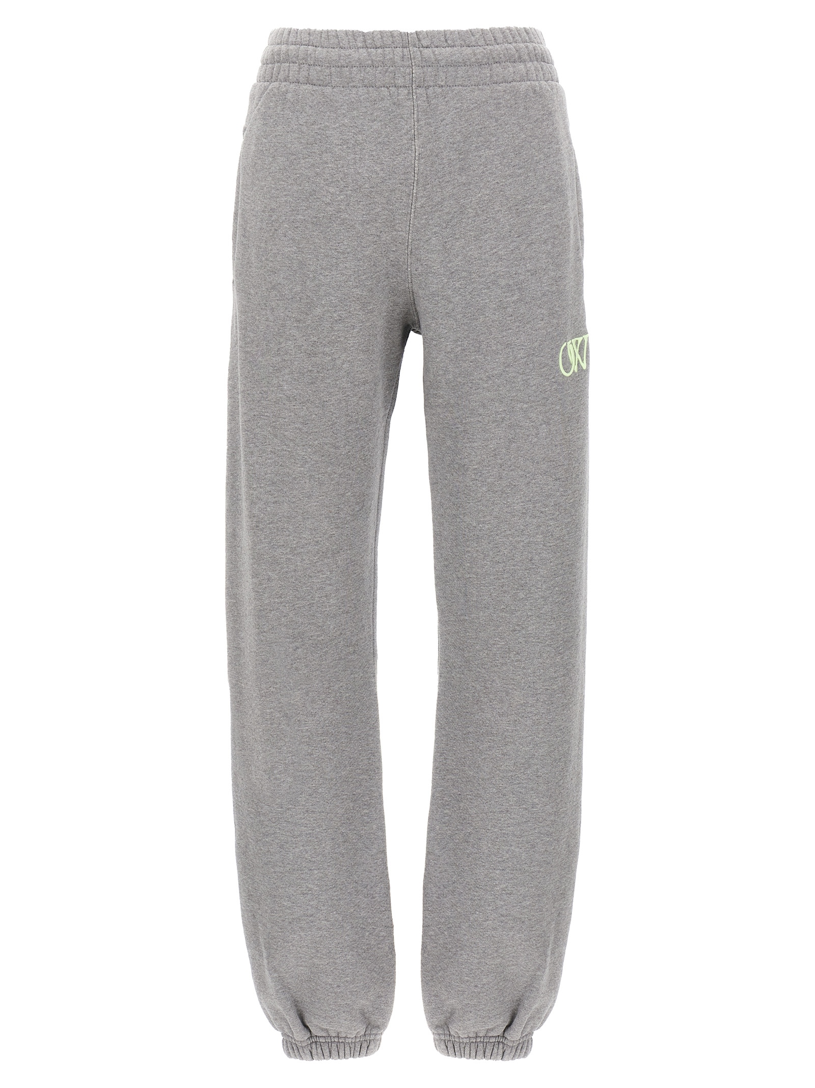 'Ow' embroidered joggers OWCH006S25FLE00105140514 (Off-White / パンツ ) | Off-White (オフホワイト)
