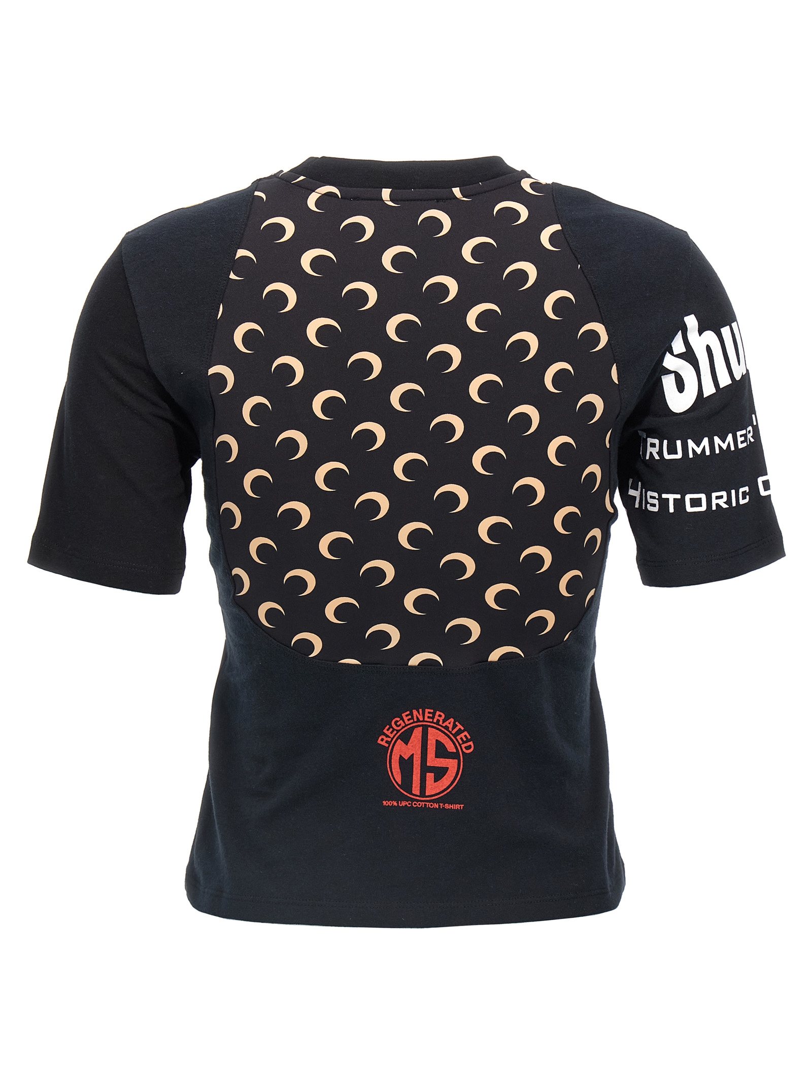 'Regenerated Graphic' T-shirt WTT001AUJER0003BK99 (MARINE SERRE / Tシャツ・カットソー ) | MARINE SERRE (マリーン セル)(5)