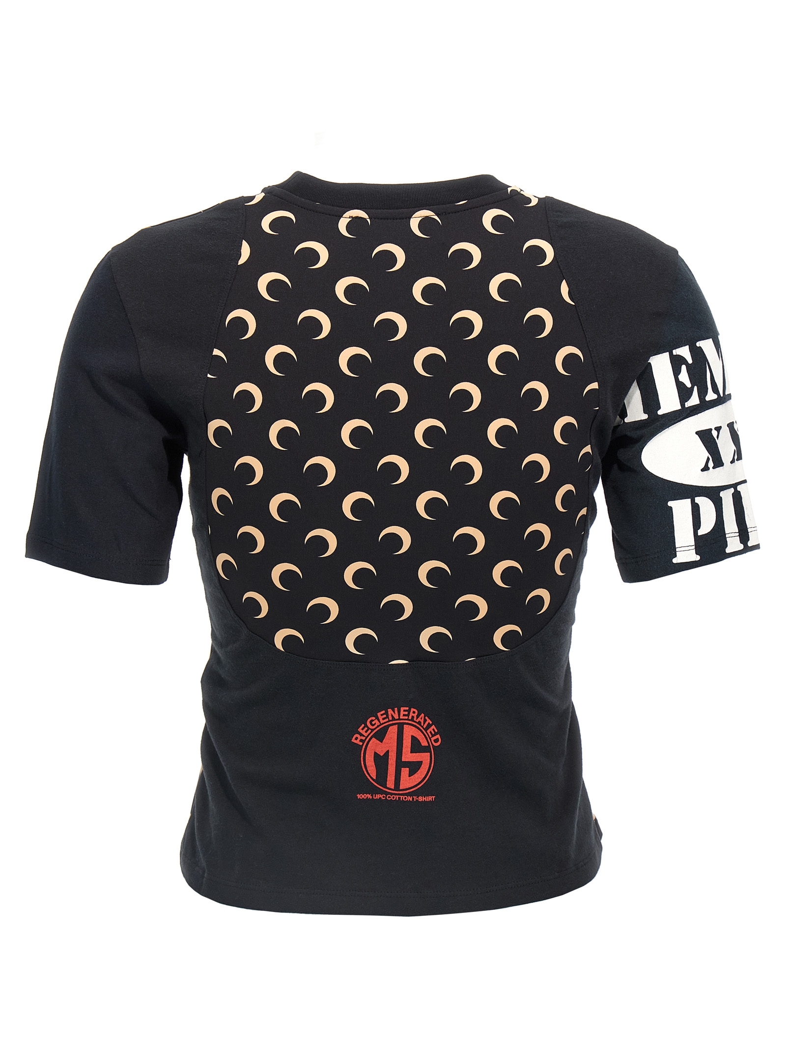 'Regenerated Graphic' T-shirt WTT001AUJER0003BK99 (MARINE SERRE / Tシャツ・カットソー ) | MARINE SERRE (マリーン セル)(7)