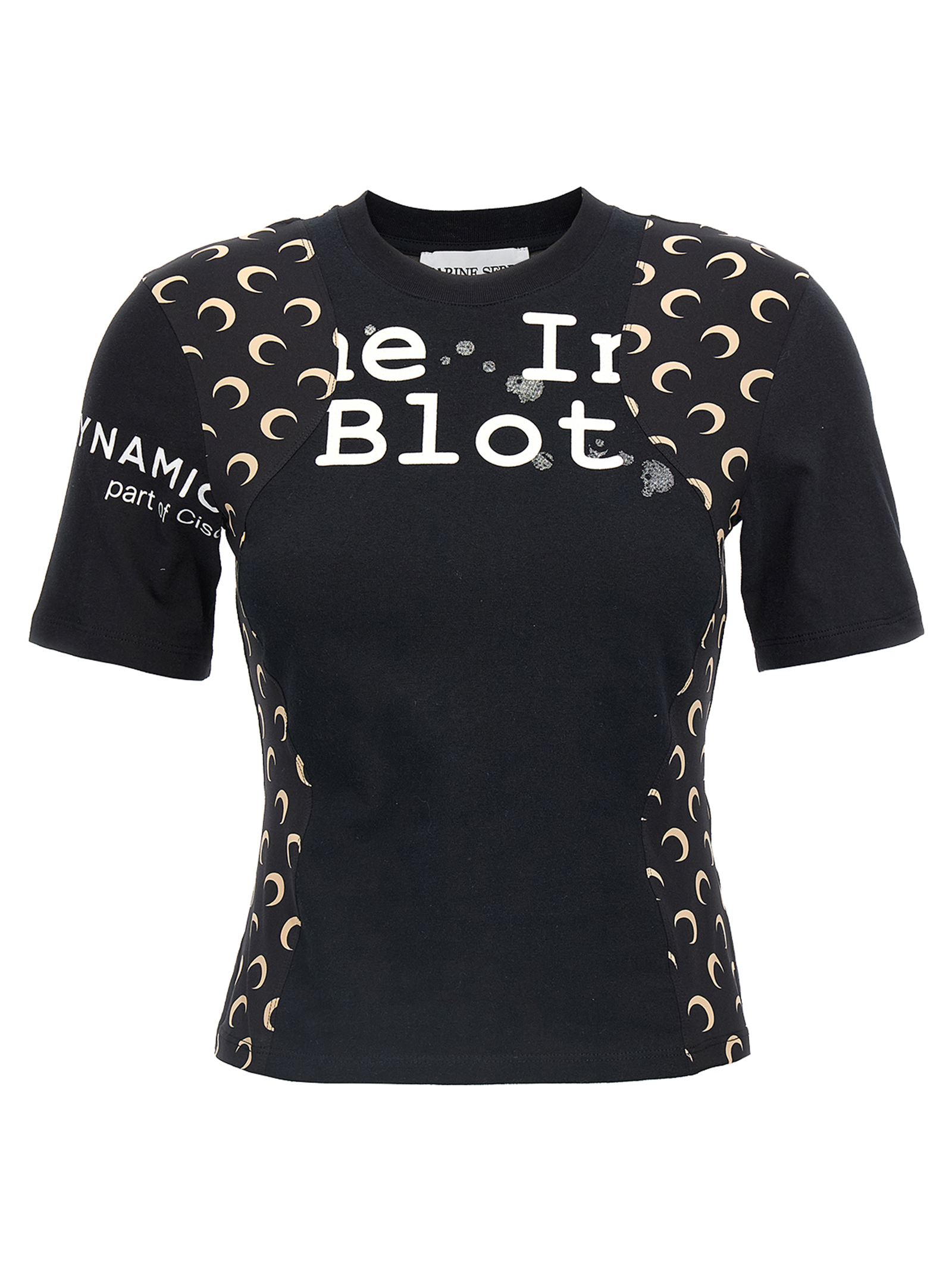 'Regenerated Graphic' T-shirt WTT001AUJER0003BK99 (MARINE SERRE / Tシャツ・カットソー ) | MARINE SERRE (マリーン セル)(8)