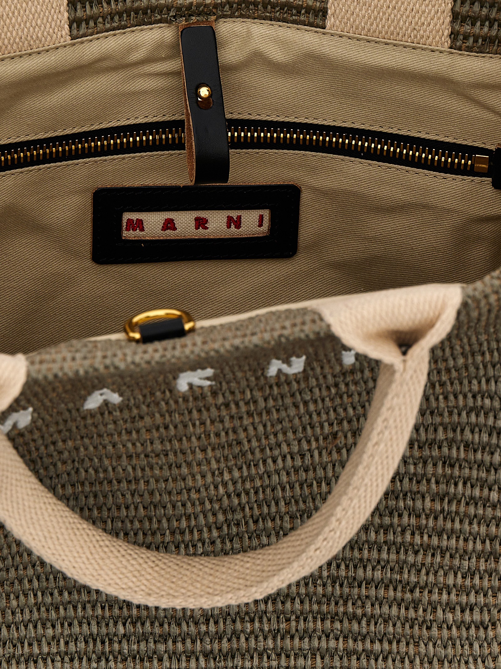 'Mini Tote' shopping bag SHMP0077U0P386000V51 (Marni / ハンドバッグ・ショルダーバッグ ) | Marni (マルニ)(3)