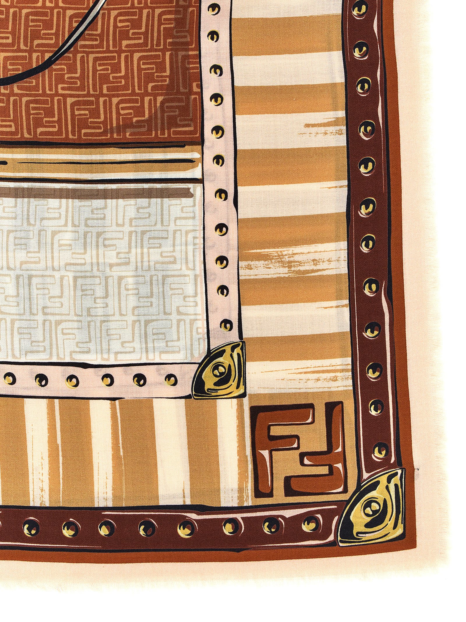 'Iconic Bags' scarf FXT069AQE6F1N3F (FENDI / スカーフ・マフラー ) | FENDI (フェンディ)(2)