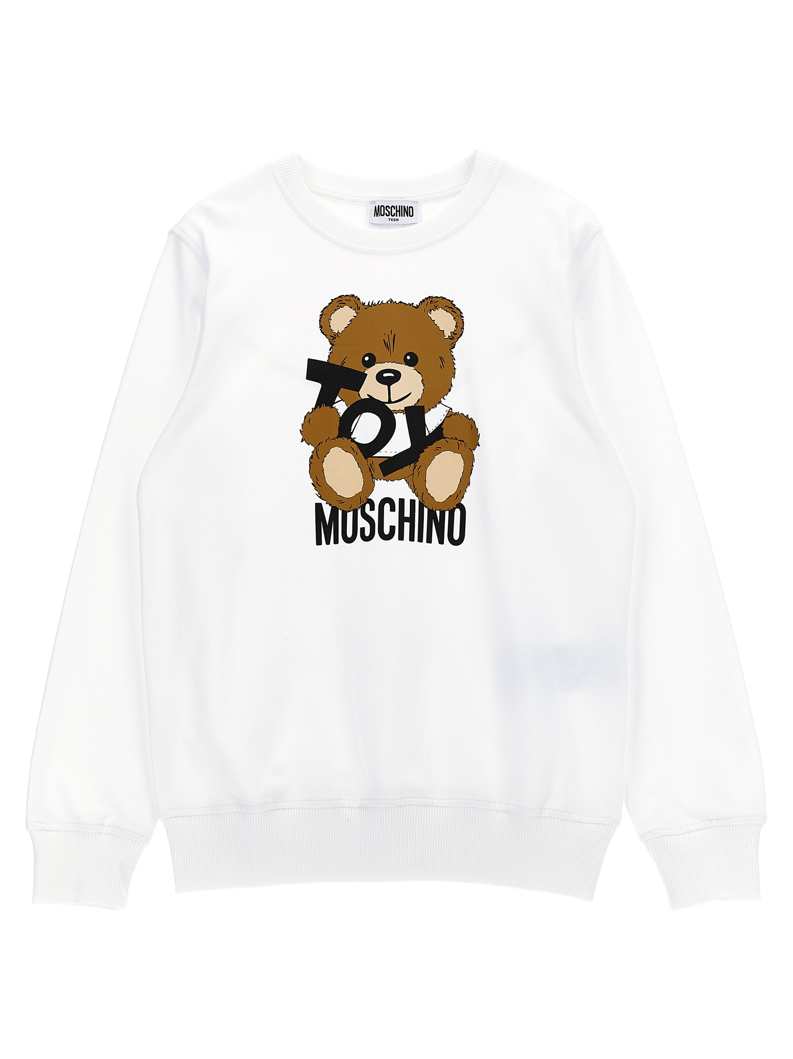 'Teddy' sweatshirt HUF08VLCA19BIANCOOTTICO (MOSCHINO / スウェット・フーディー ) | MOSCHINO (モスキーノ)