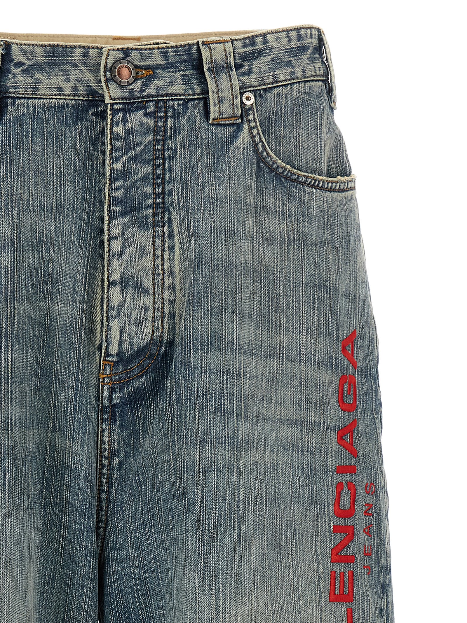 Logo embroidery jeans 831599TNW655760 (Balenciaga / ジーンズ ) | Balenciaga (バレンシアガ)(2)