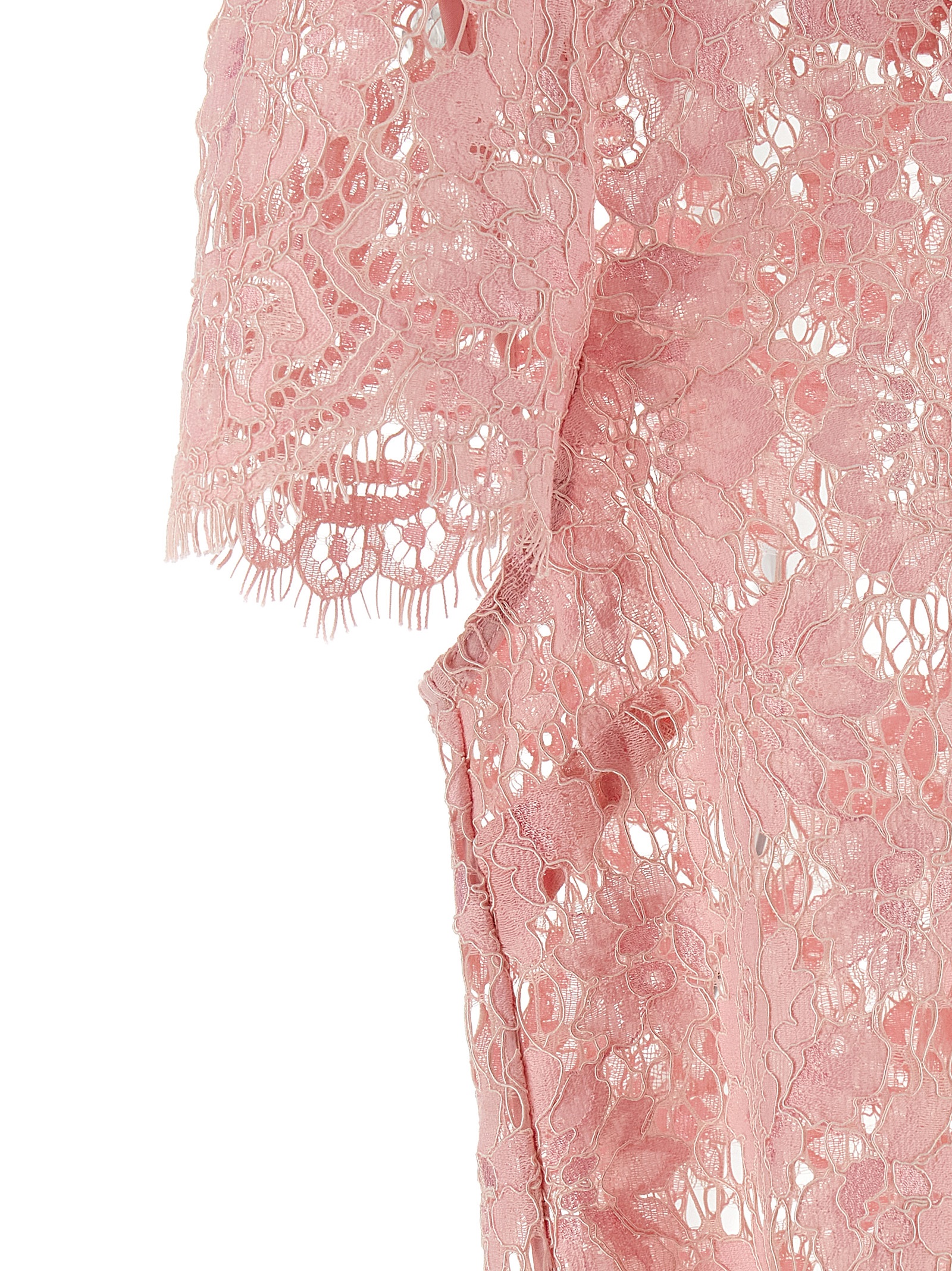 'Pink Lace' top SS25049TPPINK (self-portrait / シャツ・ブラウス ) | self-portrait (セルフ・ポートレイト)(3)