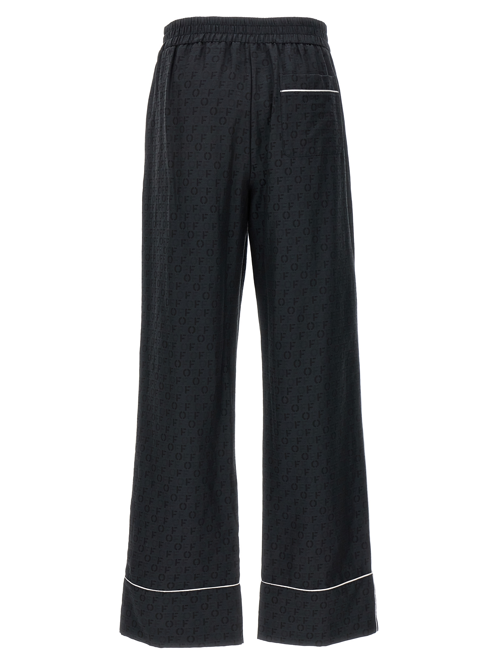 'Off Jacquard Pajama' pants OWCA186C99FAB00110001000 (Off-White / パンツ ) | Off-White (オフホワイト)(1)