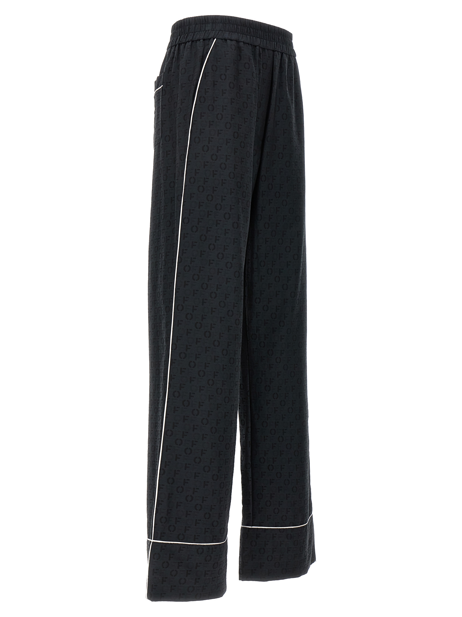 'Off Jacquard Pajama' pants OWCA186C99FAB00110001000 (Off-White / パンツ ) | Off-White (オフホワイト)(2)