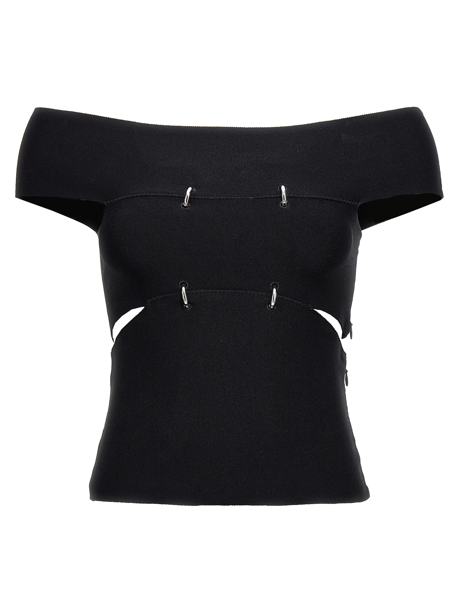 Cut out top 748051Q1A5Z1000 (Alexander McQUEEN / Tシャツ・カットソー ) | Alexander McQUEEN (アレキサンダー・マックイーン)