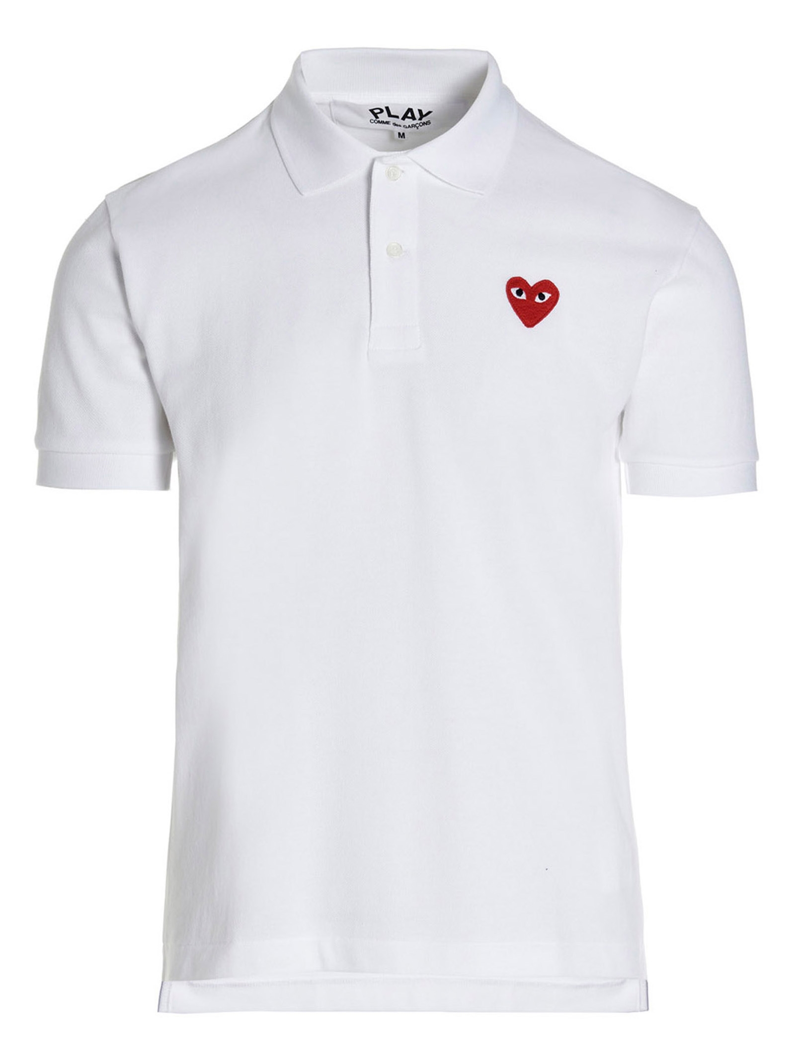 Logo patch polo shirt AXT0065 (PLAY Comme Des Garçons / ポロシャツ ) | PLAY Comme Des Garçons (プレイ コムデギャルソン)