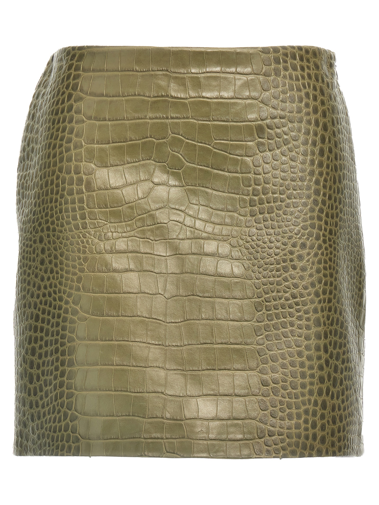 Crocodile print skirt D452O703IYR80515 (ERMANNO SCERVINO / スカート ) | ERMANNO SCERVINO (エルマンノ シェルヴィーノ)