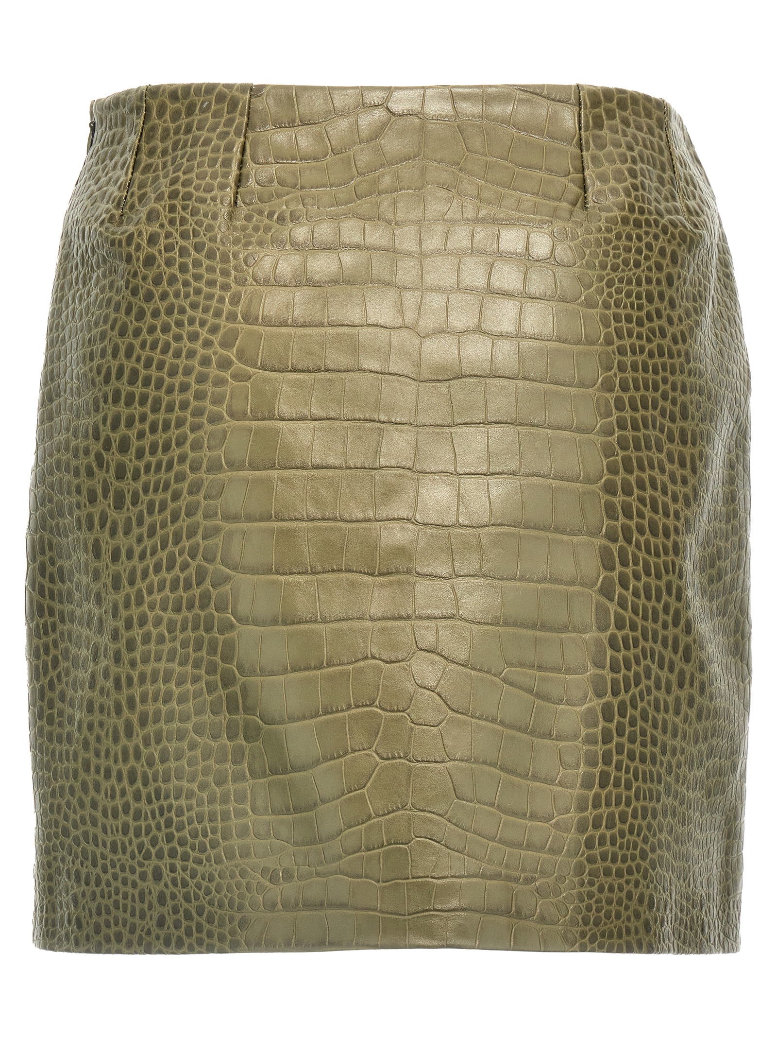 Crocodile print skirt D452O703IYR80515 (ERMANNO SCERVINO / スカート ) | ERMANNO SCERVINO (エルマンノ シェルヴィーノ)(1)