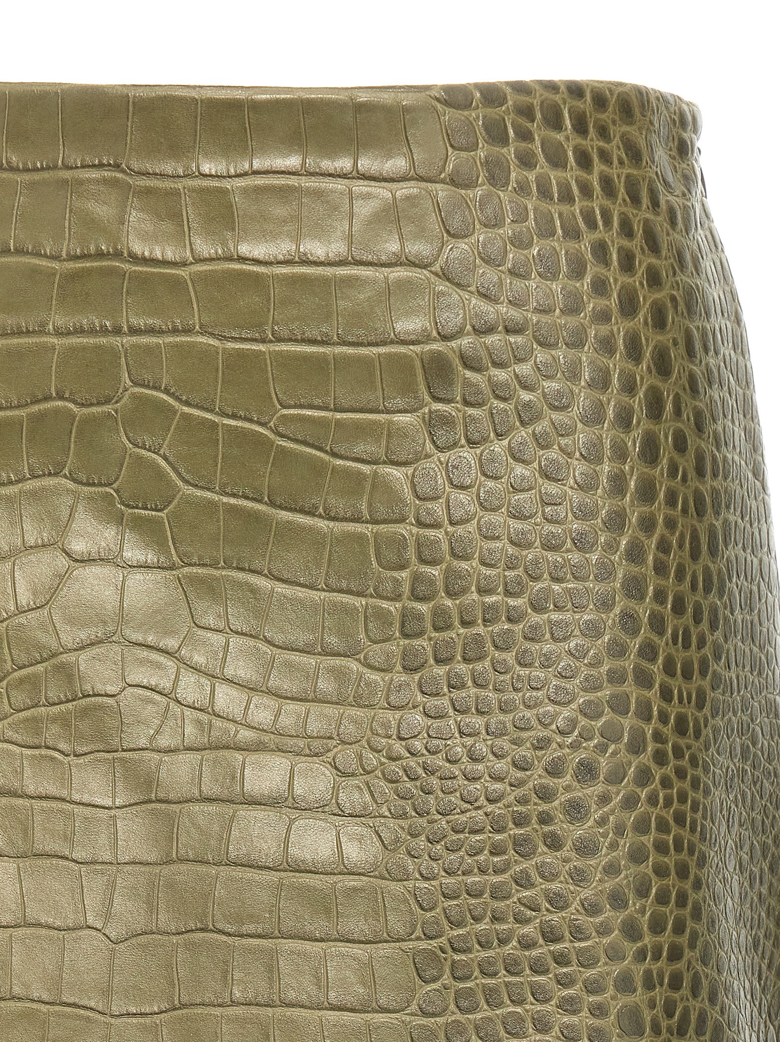 Crocodile print skirt D452O703IYR80515 (ERMANNO SCERVINO / スカート ) | ERMANNO SCERVINO (エルマンノ シェルヴィーノ)(2)