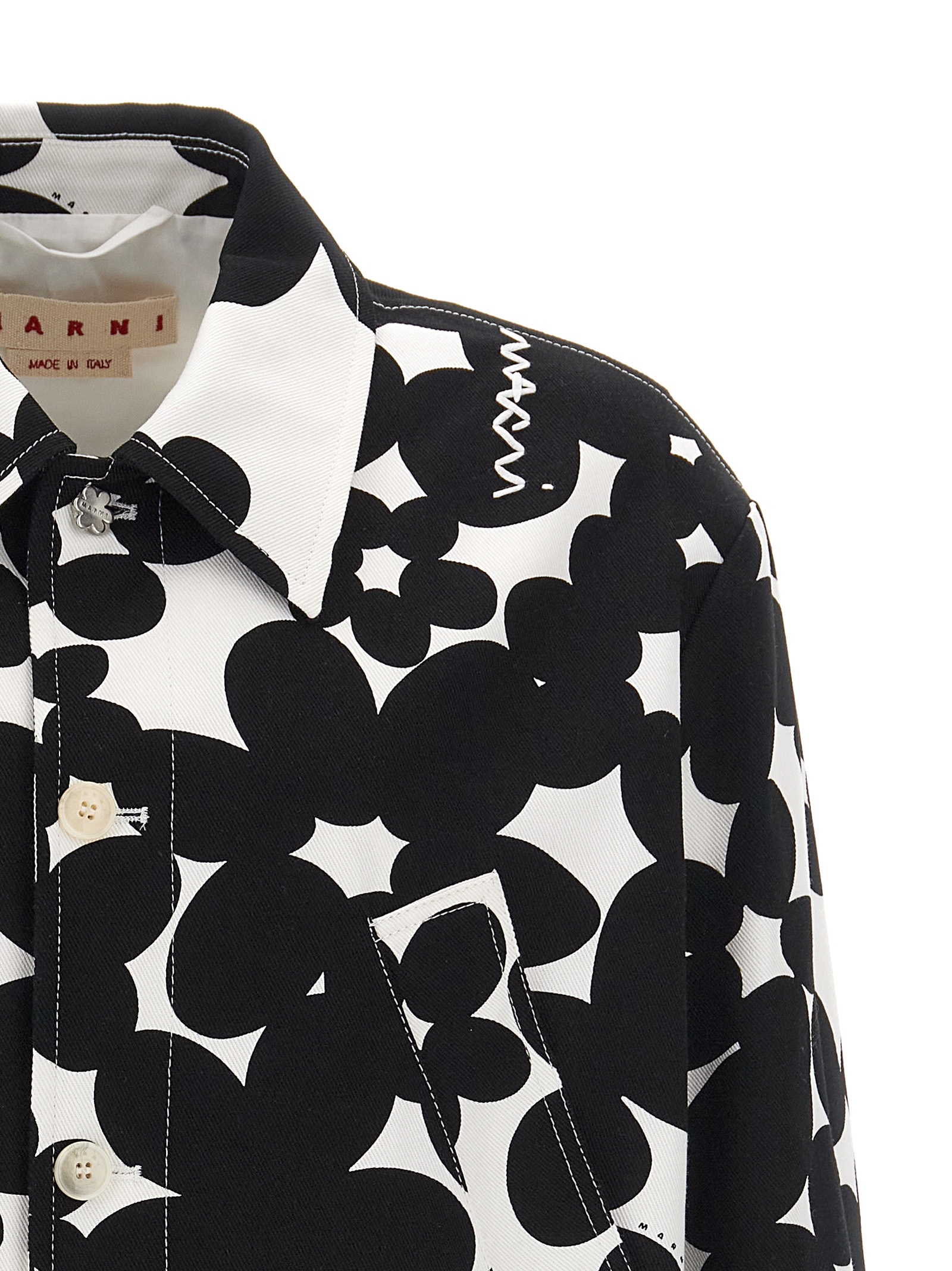 'Dillies' jacket GUMU0131SUUTC462DIN99 (Marni / カジュアルジャケット・ベスト ) | Marni (マルニ)(2)