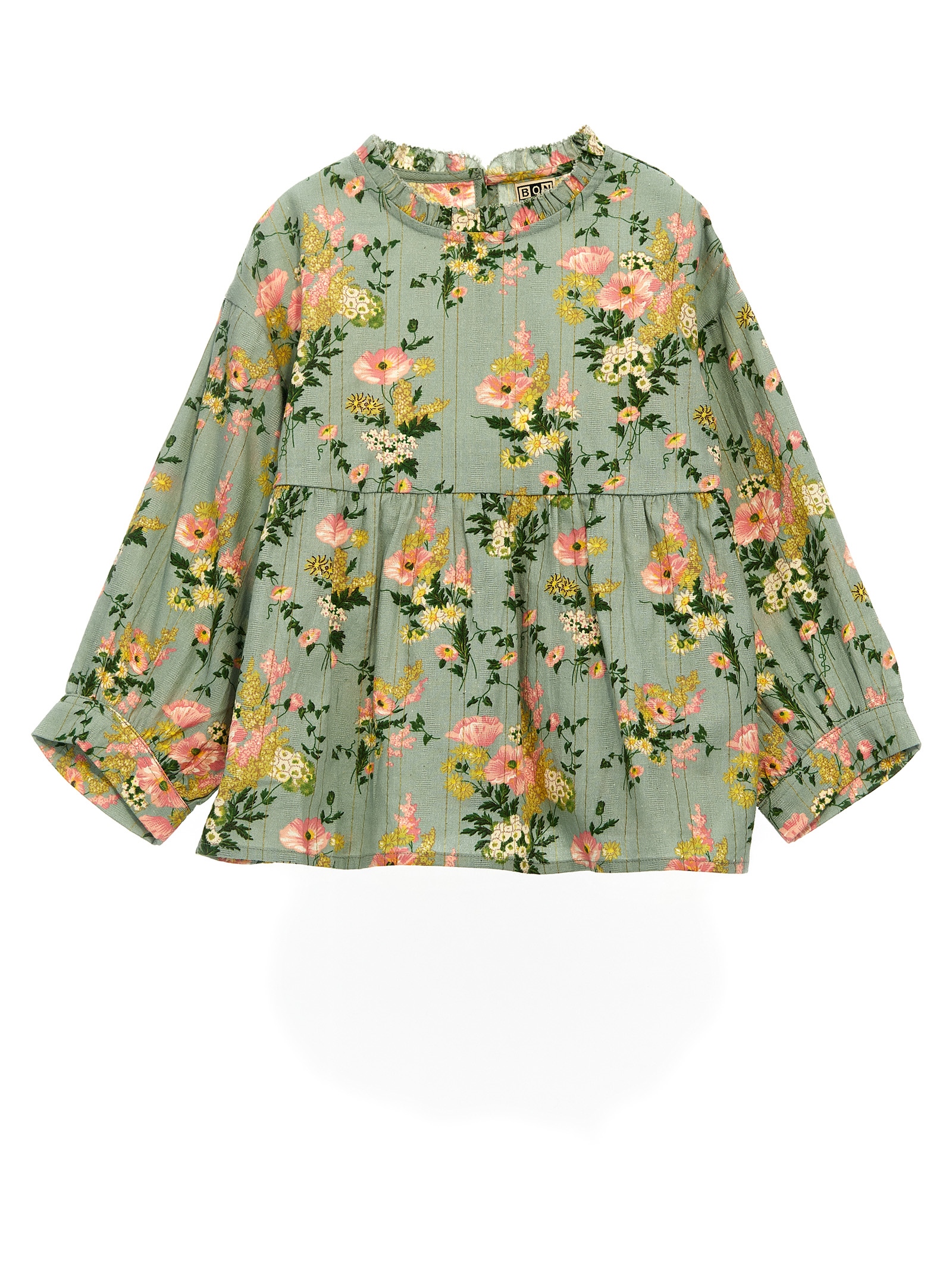 Floral blouse MCF020005ADF800FLEURVINTAGE (BONTON / シャツ・ブラウス ) | BONTON (ボントン)