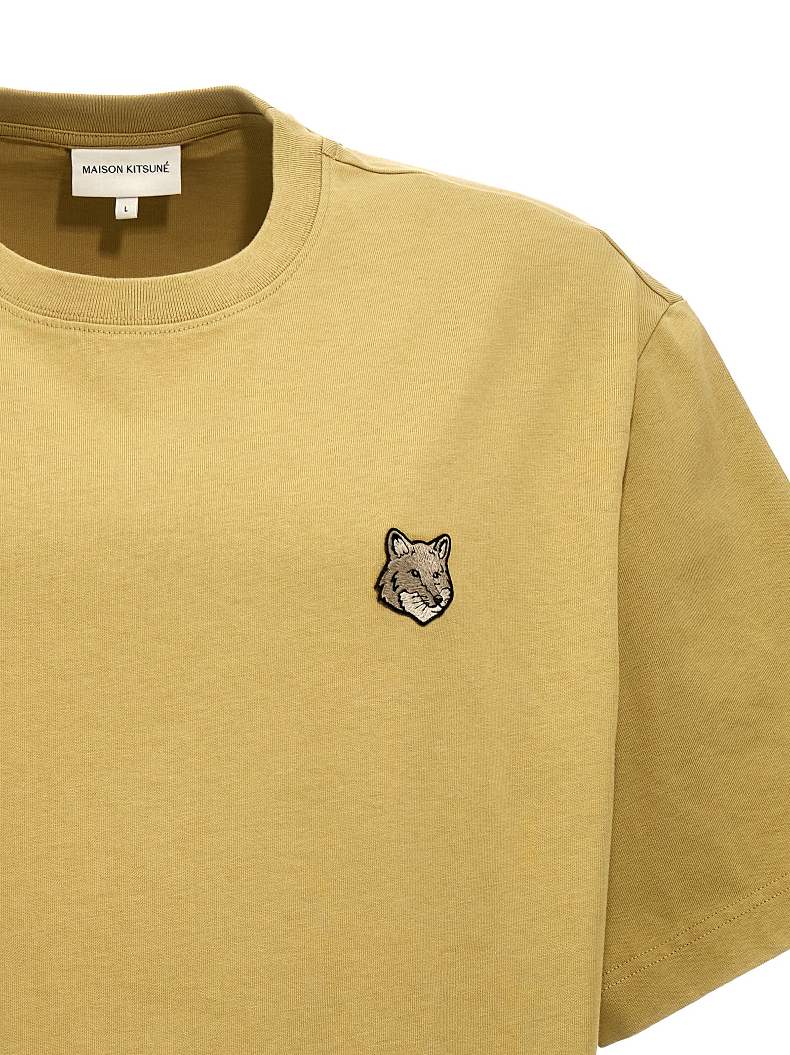 'Bold Fox Head' T-shirt LM00107KJ0119P357 (Maison Kitsuné / Tシャツ・カットソー ) | Maison Kitsuné (メゾン キツネ)(2)
