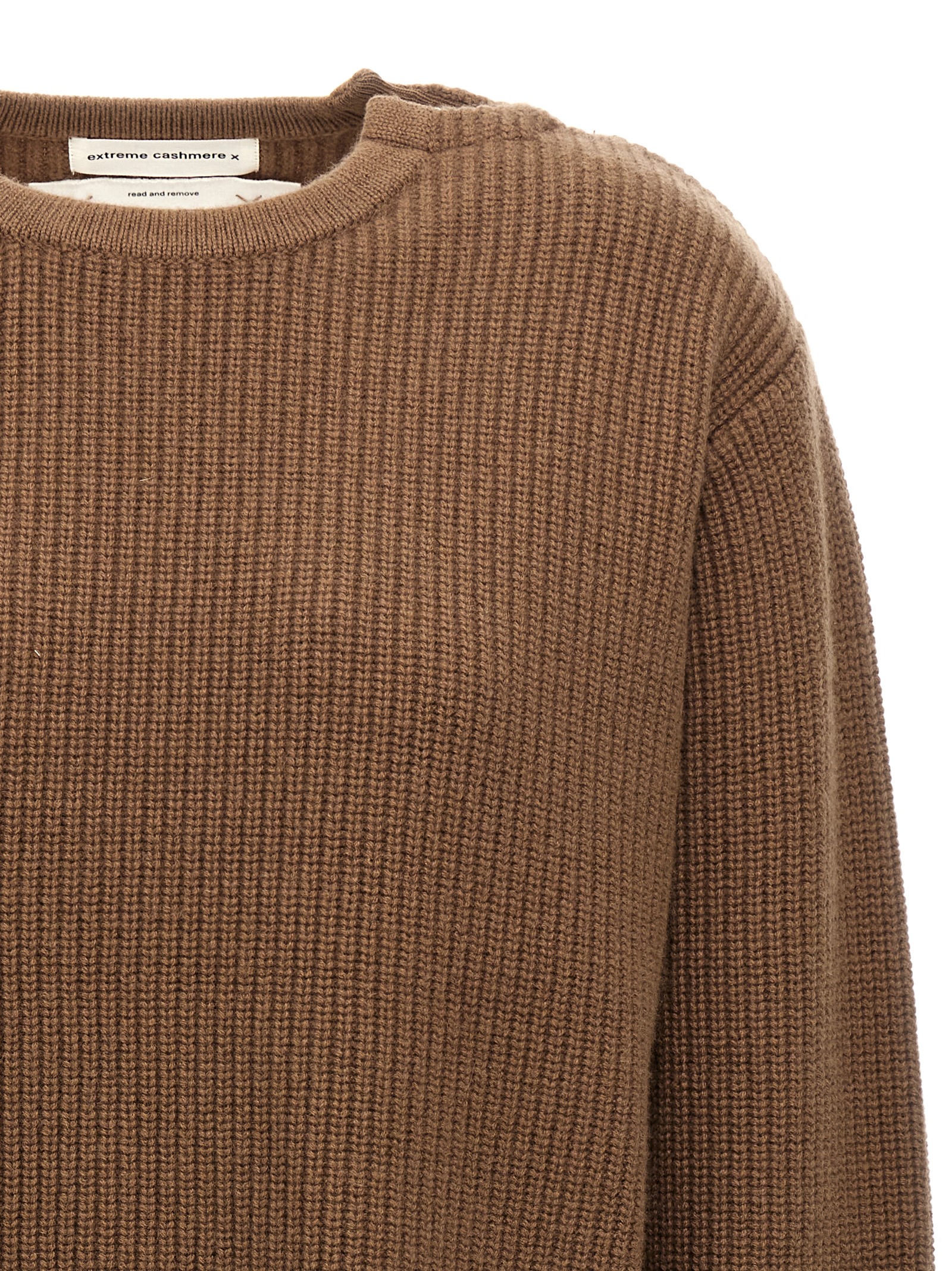 '356 You' sweater N356YOU175CHAI (extreme cashmere / ニット・セーター・カーディガン ) | extreme cashmere (エクストリーム カシミヤ)(2)