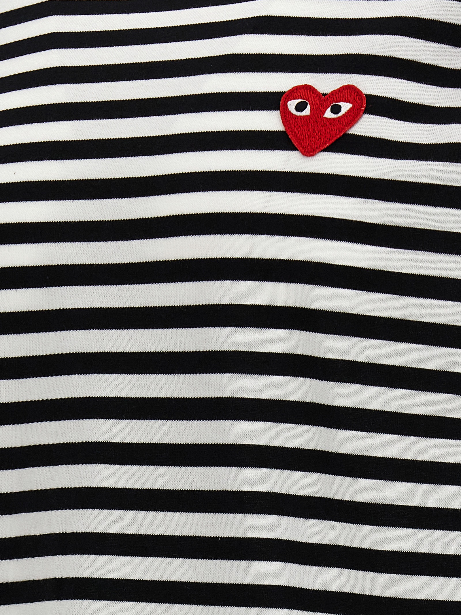 Logo patch stripes t-shirt AXT1641 (PLAY Comme Des Garçons / Tシャツ・カットソー ) | PLAY Comme Des Garçons (プレイ コムデギャルソン)(3)