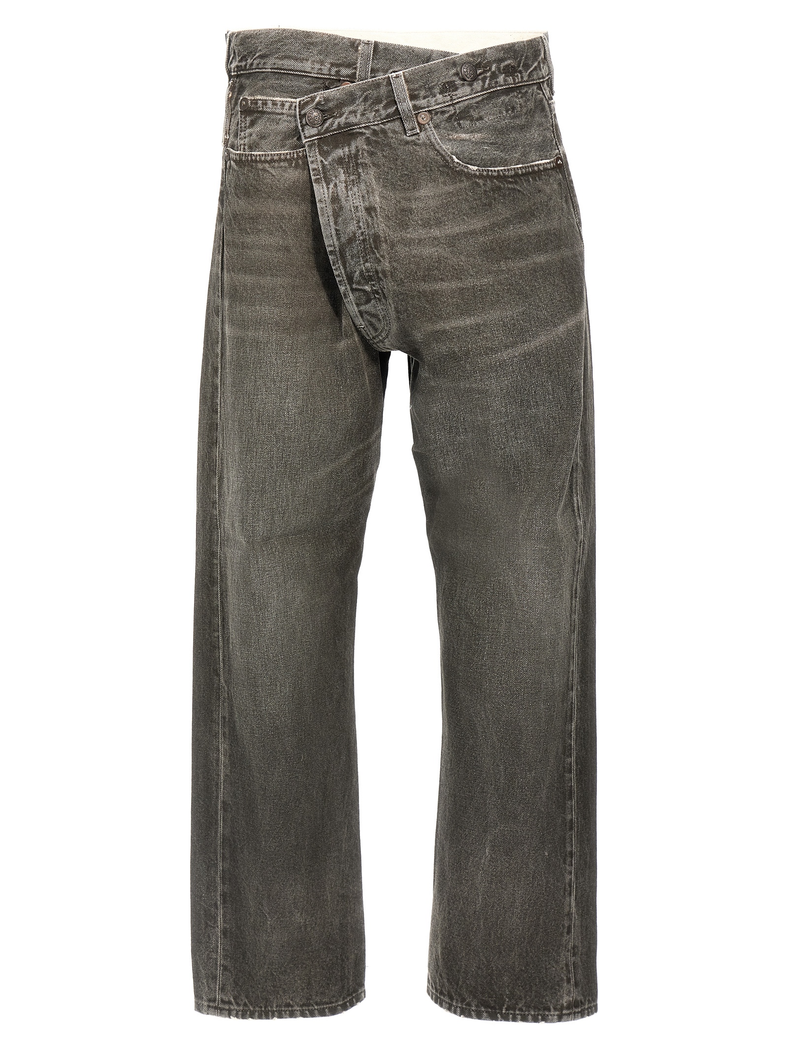 'Cross Over' jeans R13W2048D268AMUDGREY (R13 / ジーンズ ) | R13 (アールサーティーン)