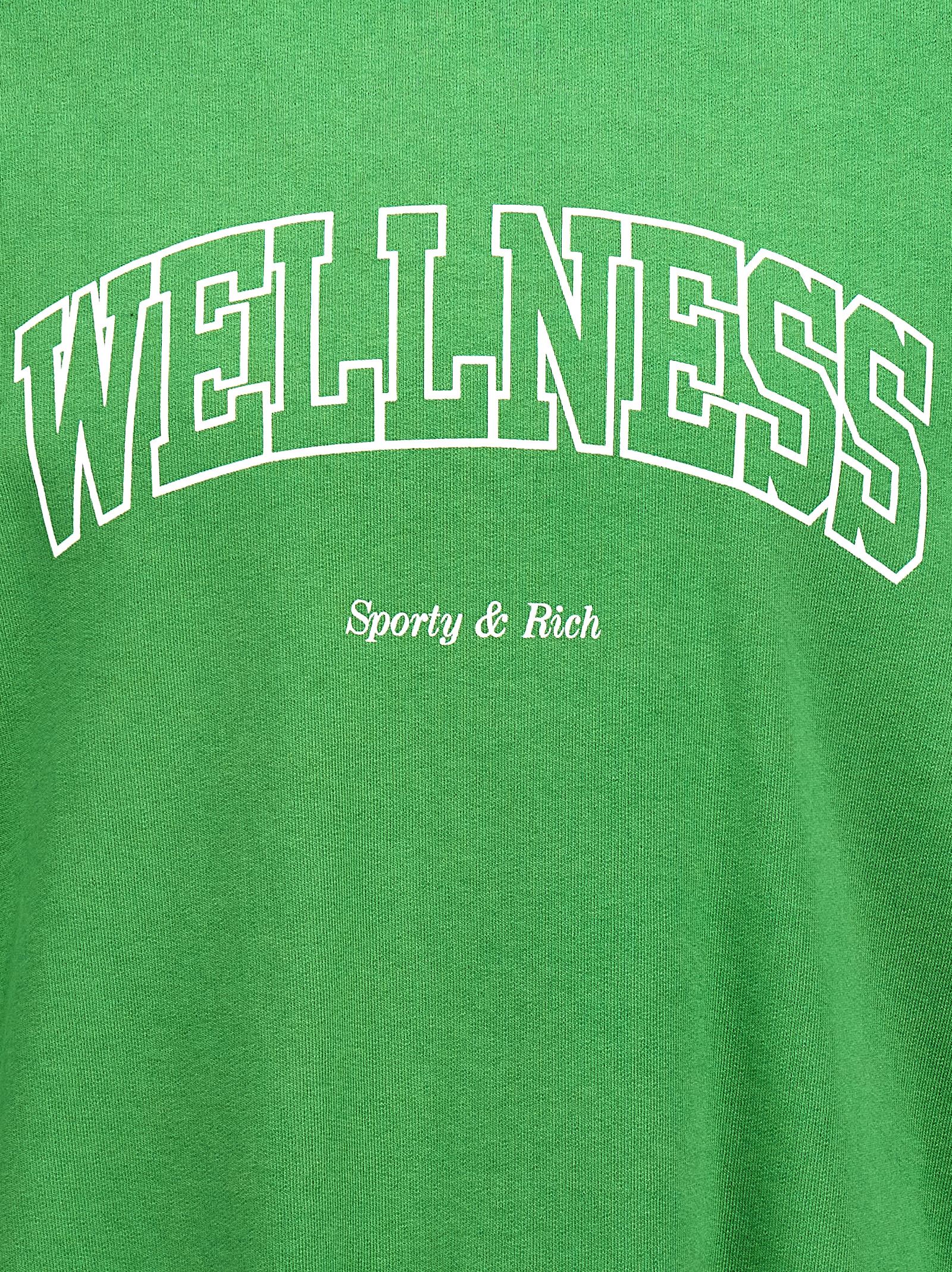 'Wellness' sweatshirt CRAW2359VE177 (Sporty & Rich / スウェット・フーディー ) | Sporty & Rich (スポーティアンドリッチ)(3)