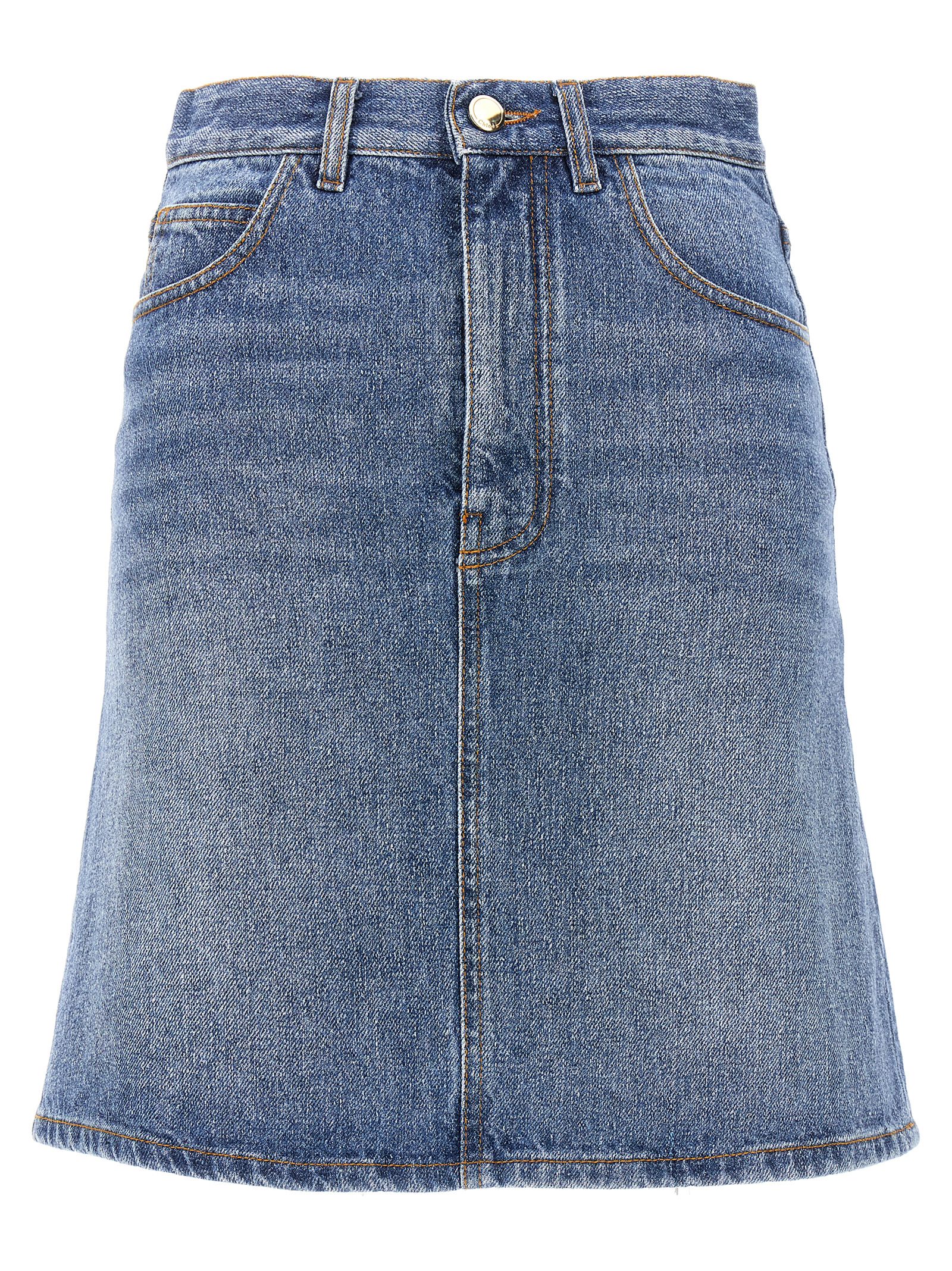 Denim mini skirt CHC24SDJ01157470 (Chloé / スカート ) | Chloé (クロエ)