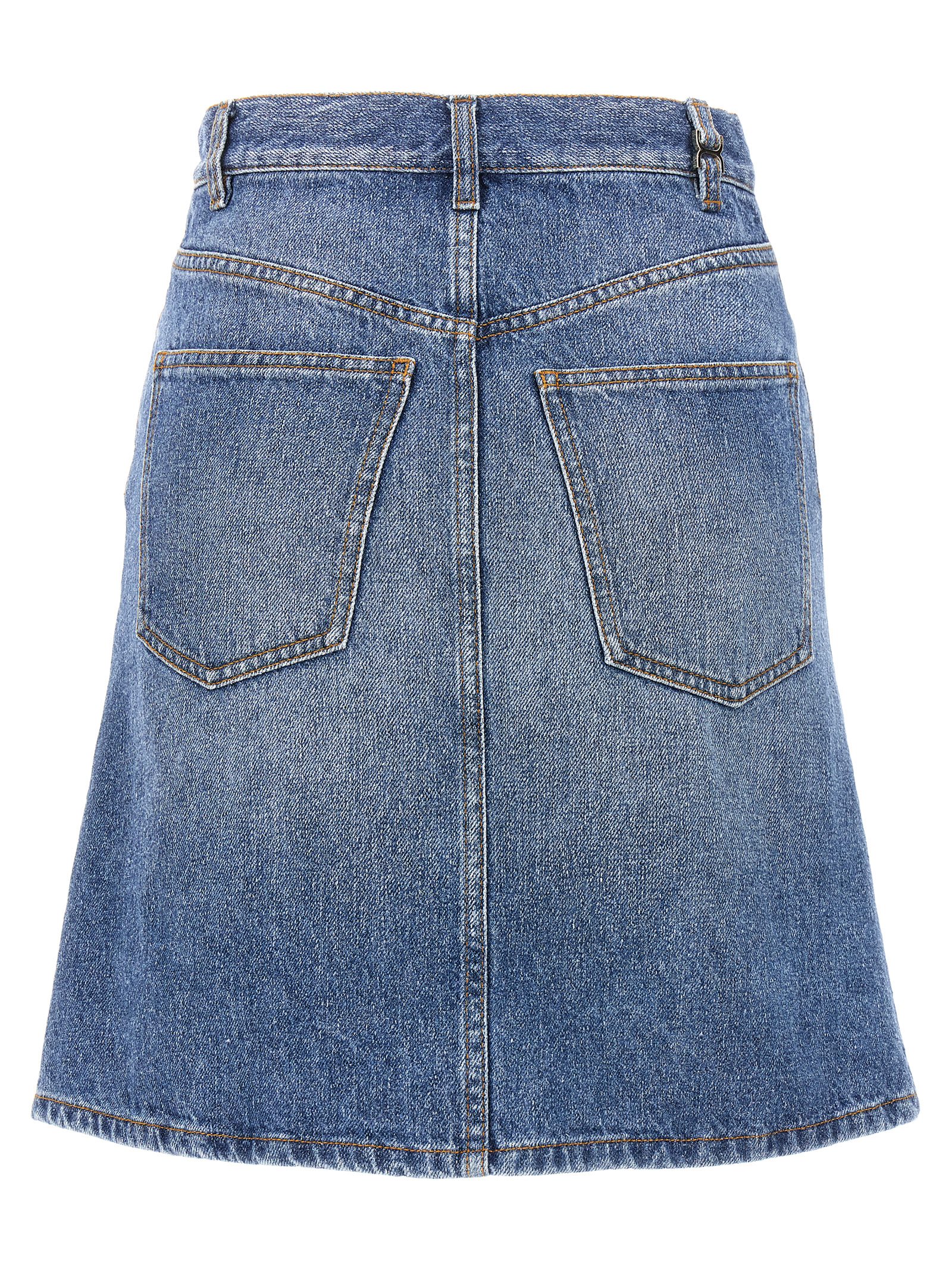 Denim mini skirt CHC24SDJ01157470 (Chloé / スカート ) | Chloé (クロエ)(1)