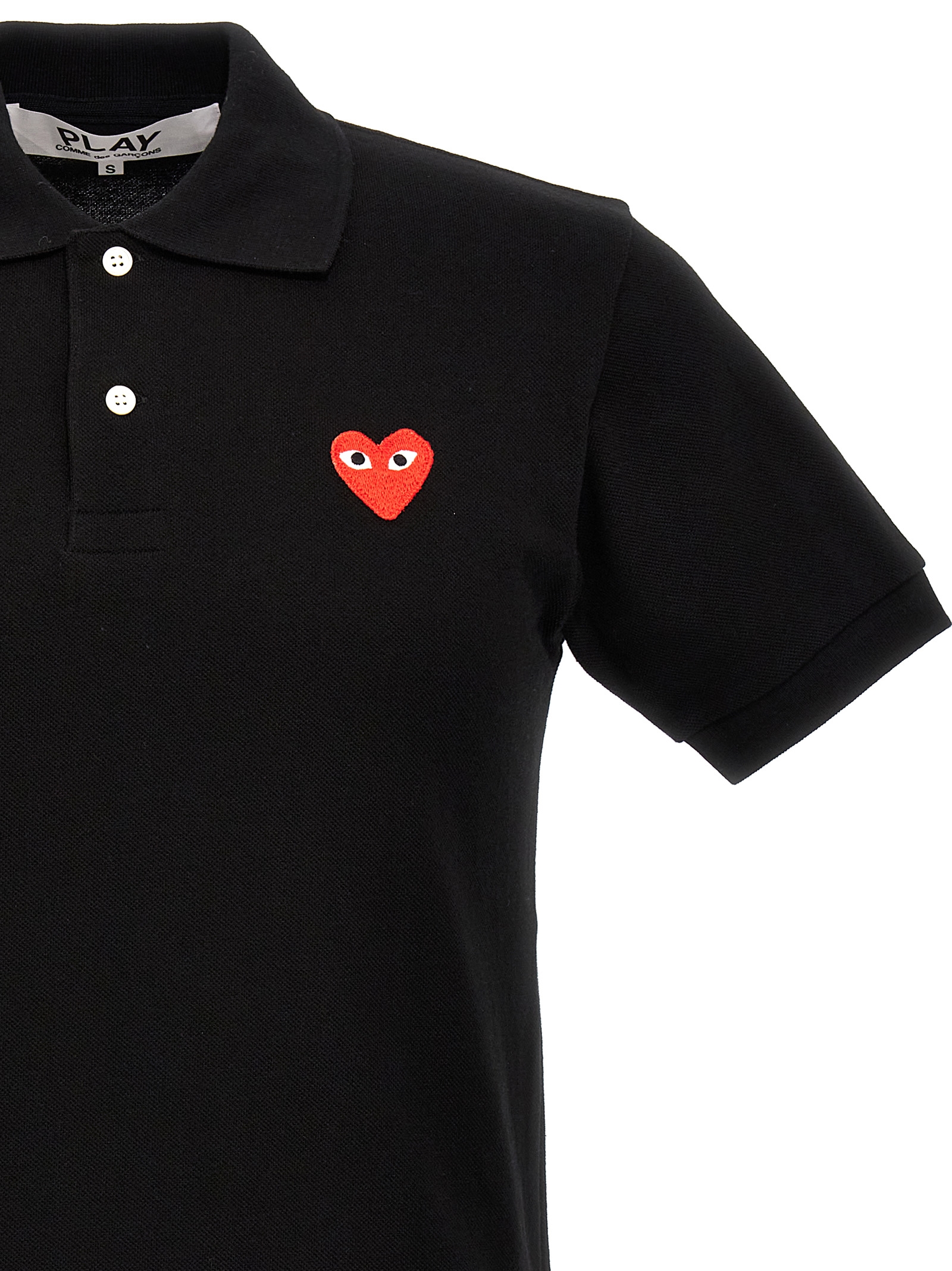 Logo patch polo shirt AXT0061 (PLAY Comme Des Garçons / ポロシャツ ) | PLAY Comme Des Garçons (プレイ コムデギャルソン)(2)