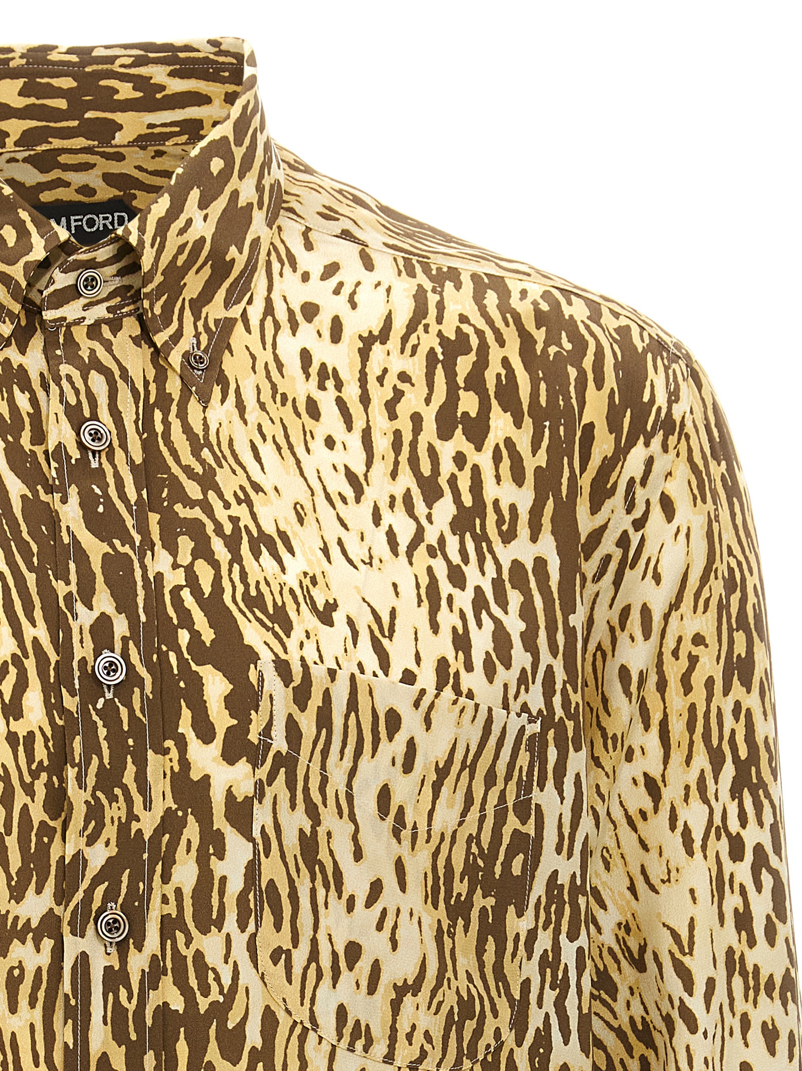 '70's Animalier' shirt HRO003FMS045S25ZKBRW (TOM FORD / シャツ・ブラウス ) | TOM FORD (トムフォード)(2)