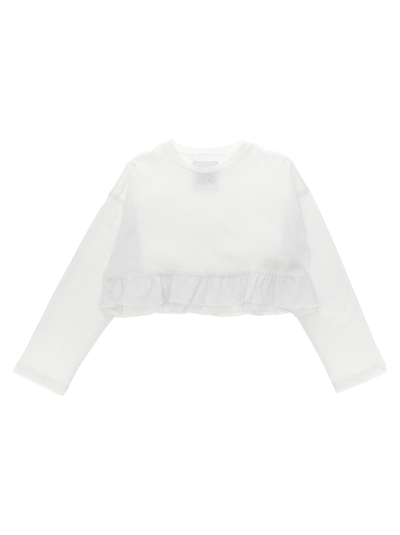 Flounced T-shirt DT8A00Z0761100 (DOUUOD / Tシャツ・カットソー ) | DOUUOD (ドゥドゥ)