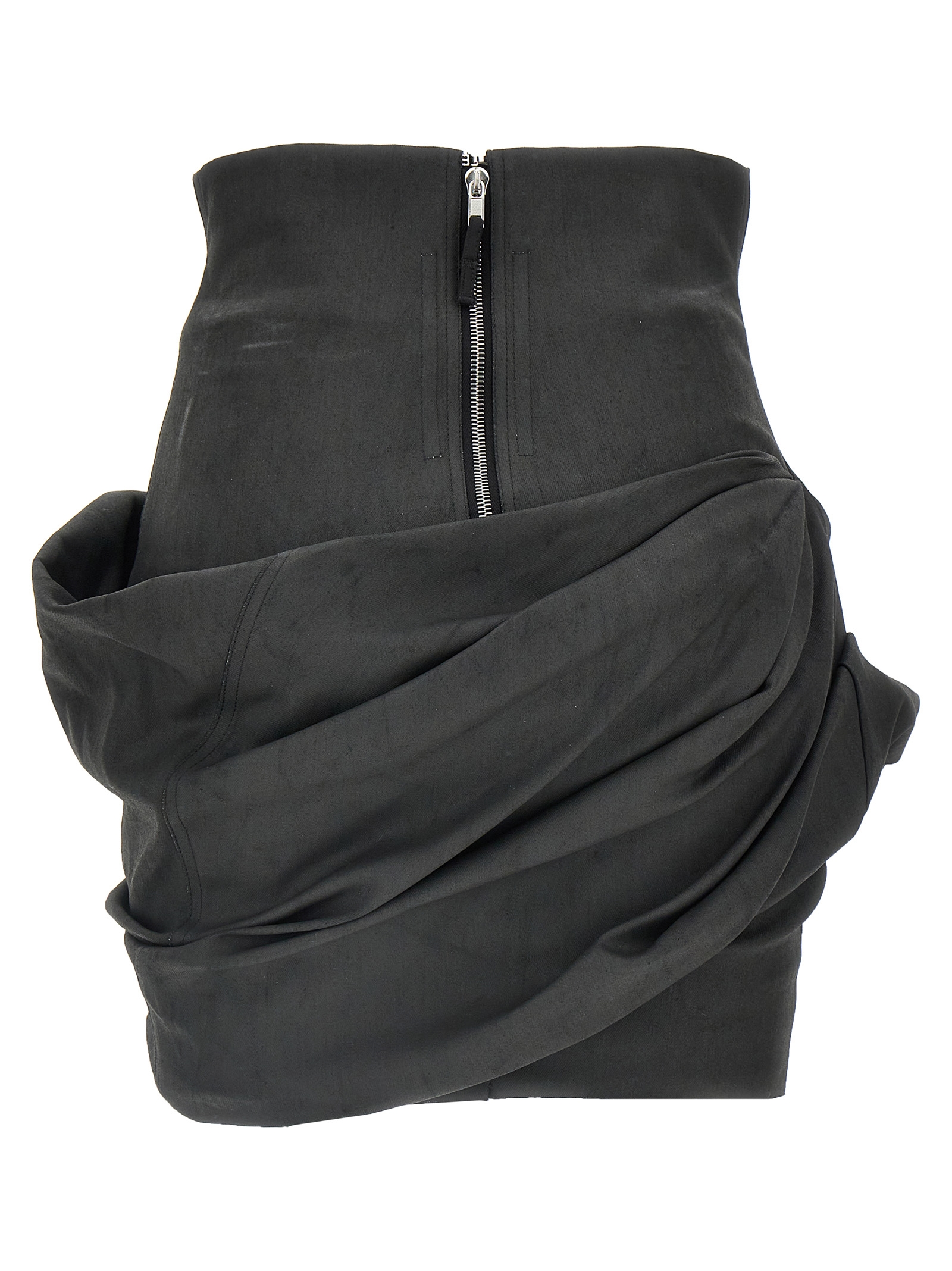 'Draped Mini' skirt RO02D3384SMT09 (Rick Owens / スカート ) | Rick Owens (リック オウエンス)(1)