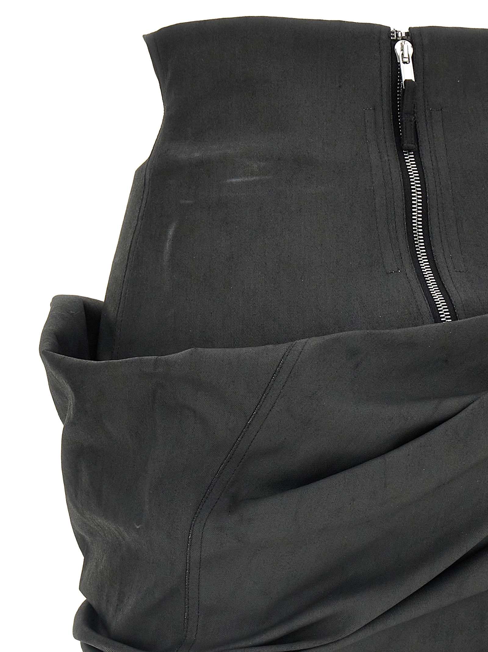 'Draped Mini' skirt RO02D3384SMT09 (Rick Owens / スカート ) | Rick Owens (リック オウエンス)(3)