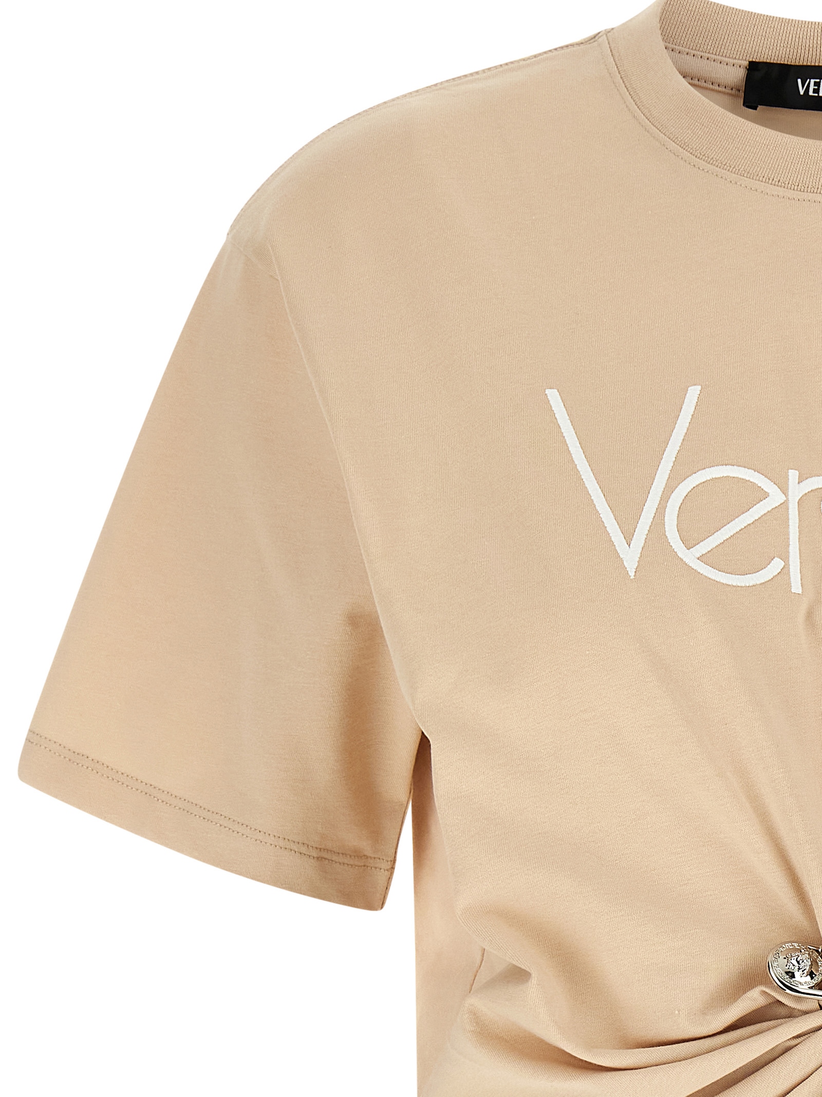 Logo embroidery t-shirt 10188981A136102KQ70 (VERSACE / Tシャツ・カットソー ) | VERSACE (ヴェルサーチェ)(2)
